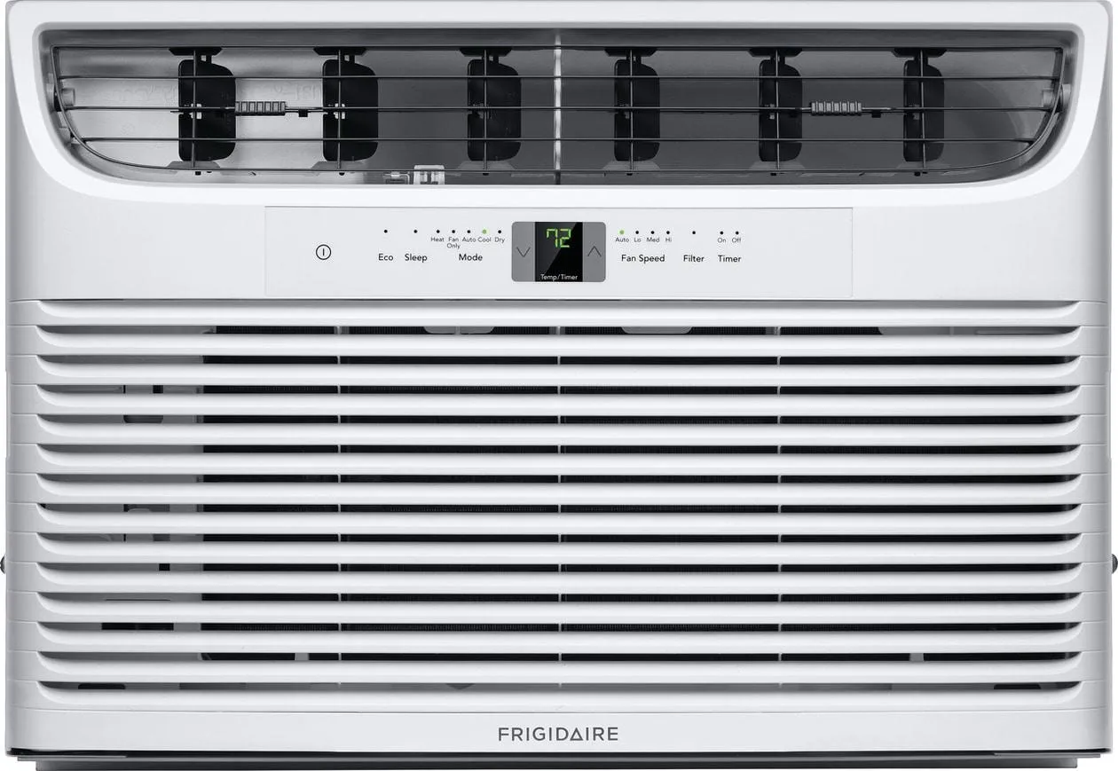 Frigidaire FHWH082WA1 Frigidaire 8.000 Btu Window Air Conditioner With Supplemental Heat And Slide Out Chassis