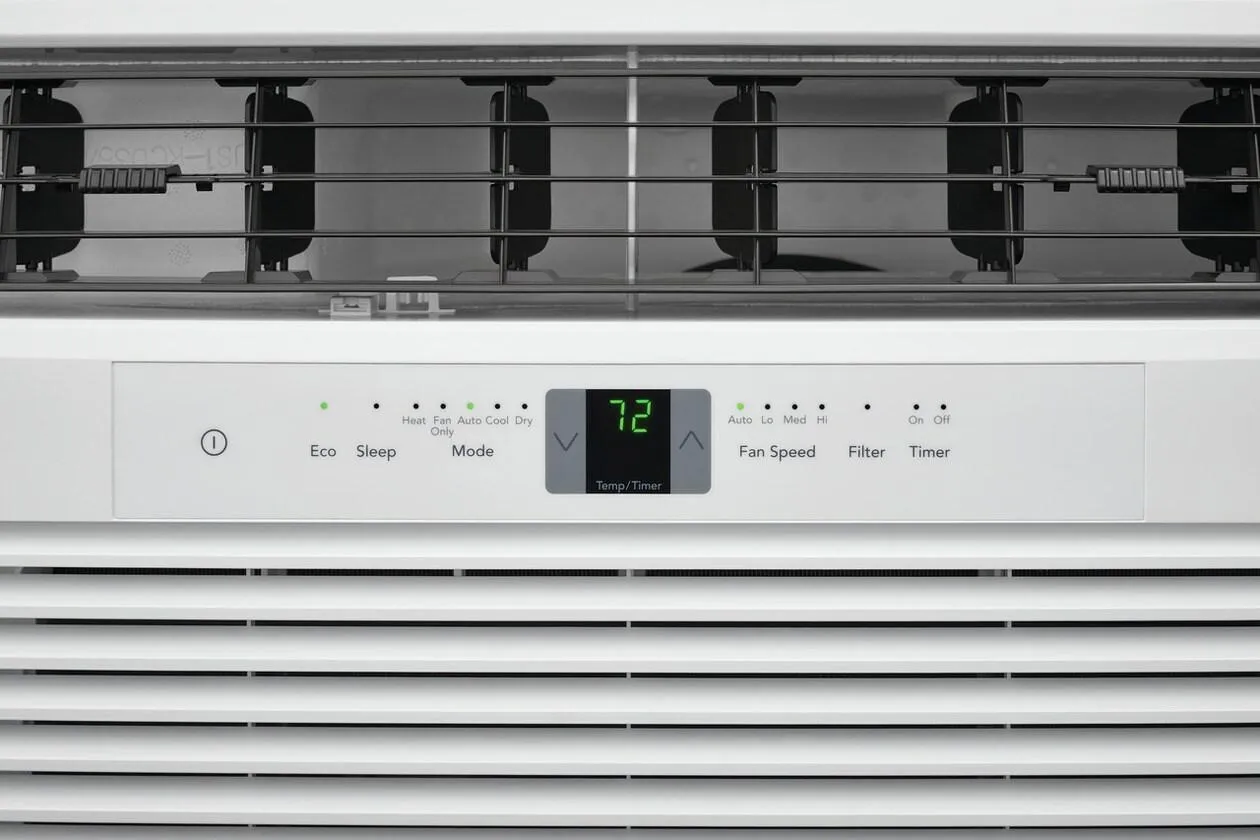 Frigidaire FHWH082WA1 Frigidaire 8.000 Btu Window Air Conditioner With Supplemental Heat And Slide Out Chassis
