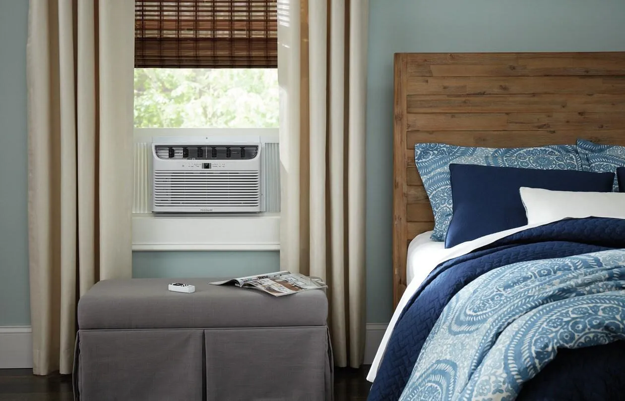 Frigidaire FHWH082WA1 Frigidaire 8.000 Btu Window Air Conditioner With Supplemental Heat And Slide Out Chassis