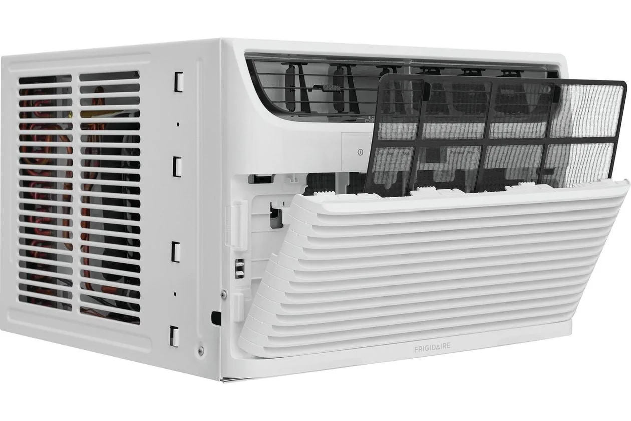Frigidaire FHWH112WA1 Frigidaire 11.000 Btu Window Air Conditioner With Supplemental Heat And Slide Out Chassis