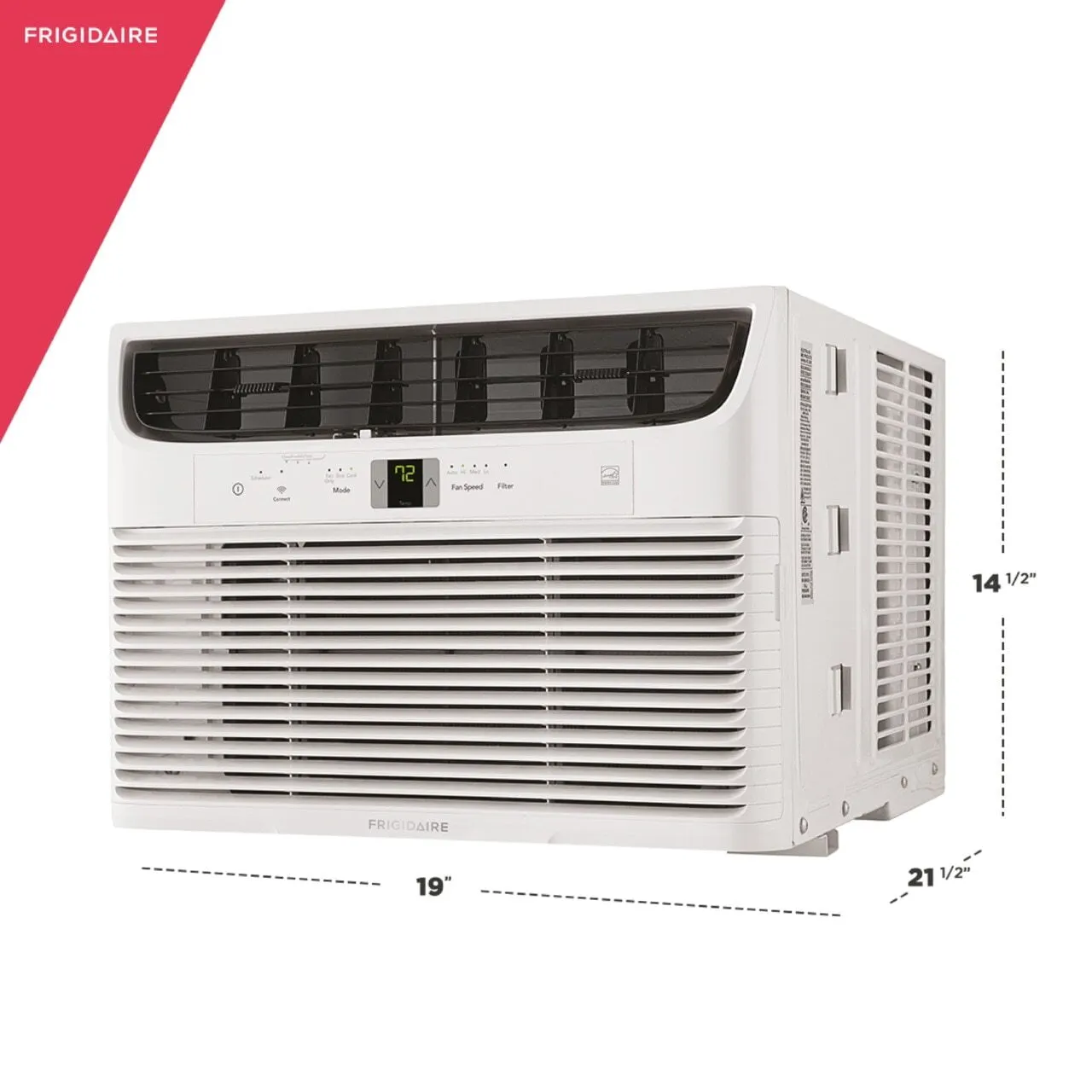 Frigidaire FHWW123WBE Frigidaire 12.000 Btu Connected Window-Mounted Room Air Conditioner
