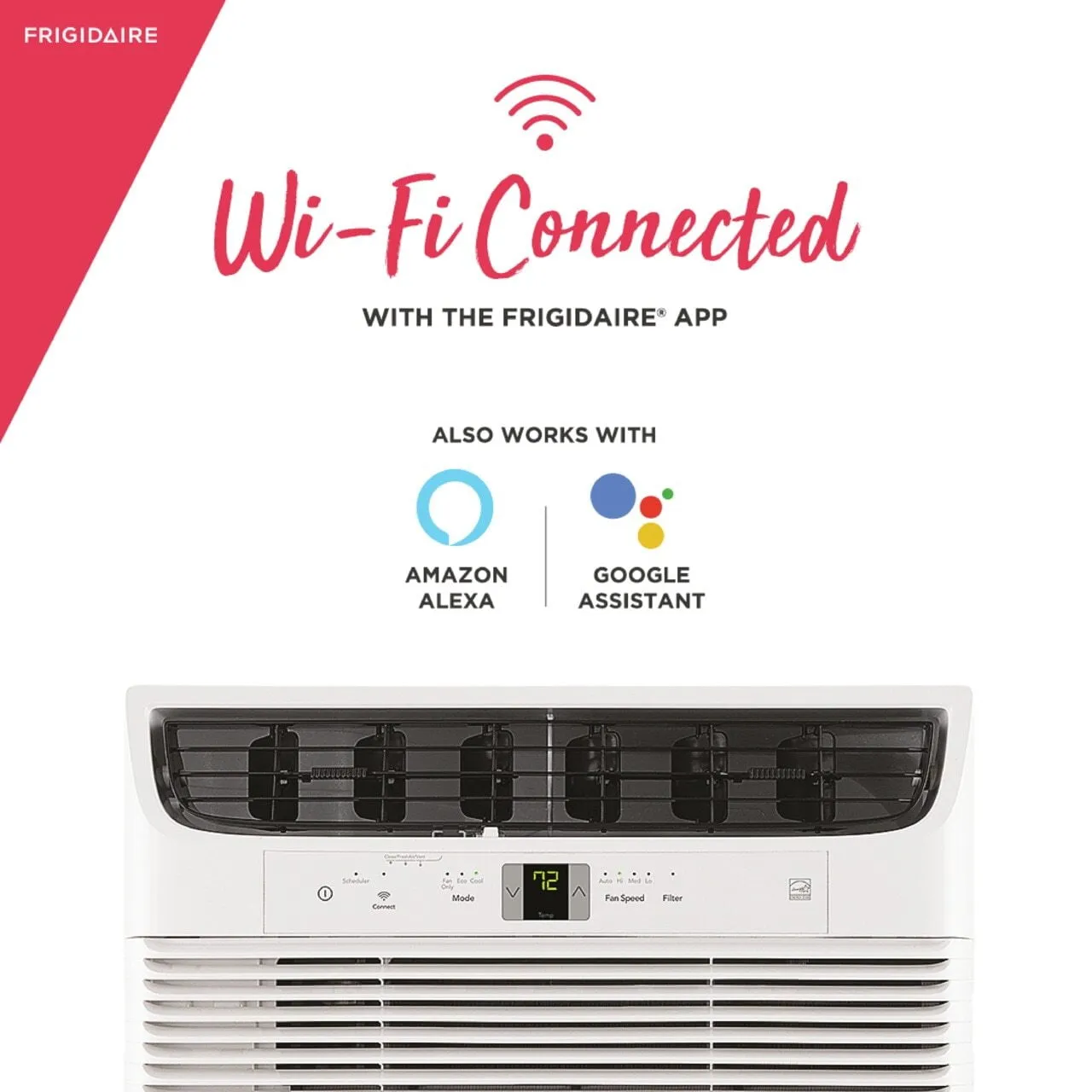 Frigidaire FHWW153WBE Frigidaire 15.000 Btu Connected Window-Mounted Room Air Conditioner