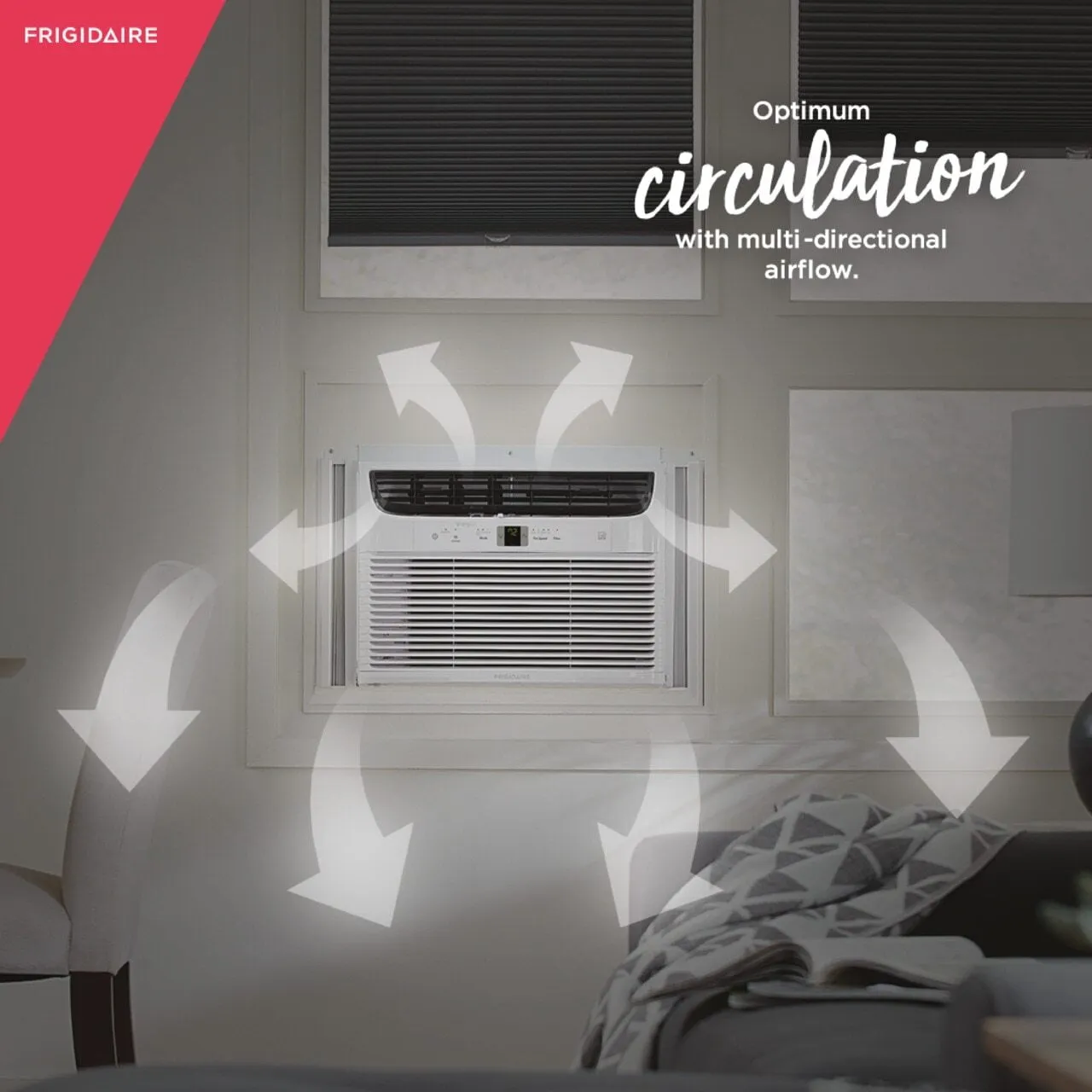 Frigidaire FHWW153WBE Frigidaire 15.000 Btu Connected Window-Mounted Room Air Conditioner