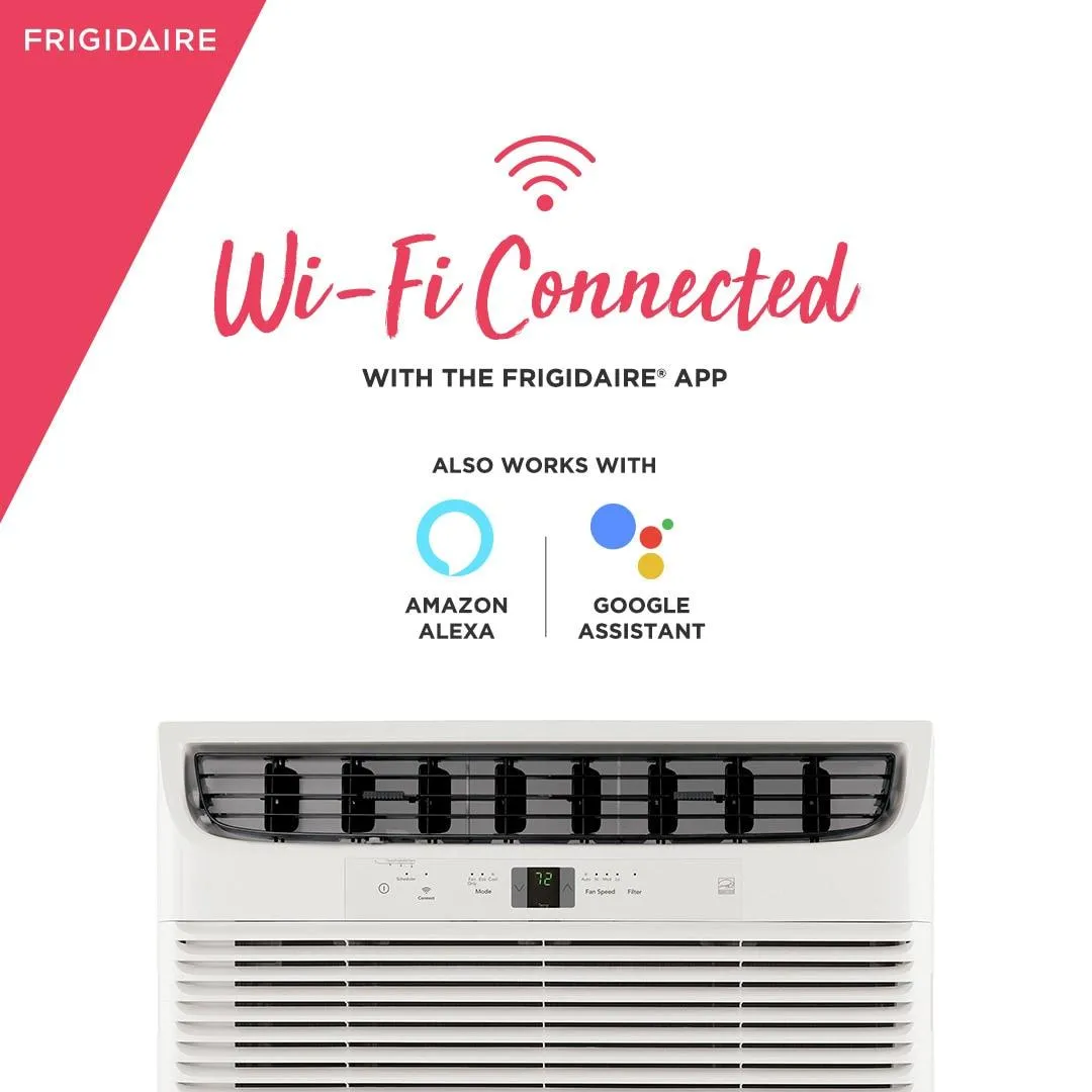 Frigidaire FHWW183WC2 Frigidaire 18.000 Btu Connected Window Air Conditioner With Slide Out Chassis