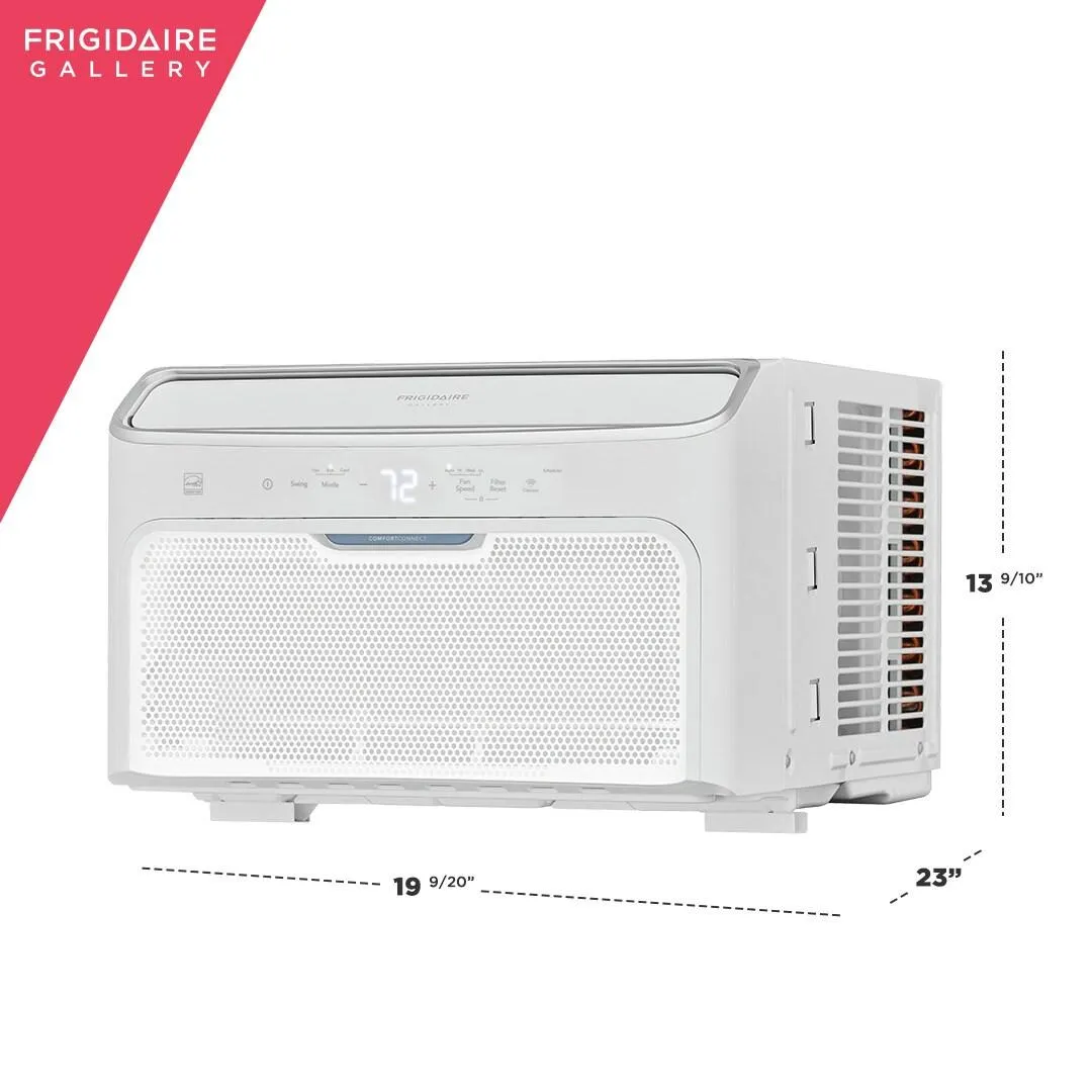 Frigidaire GHWQ083WC1 Frigidaire Gallery 8.000 Btu Inverter Quiet Temp Smart Room Air Conditioner