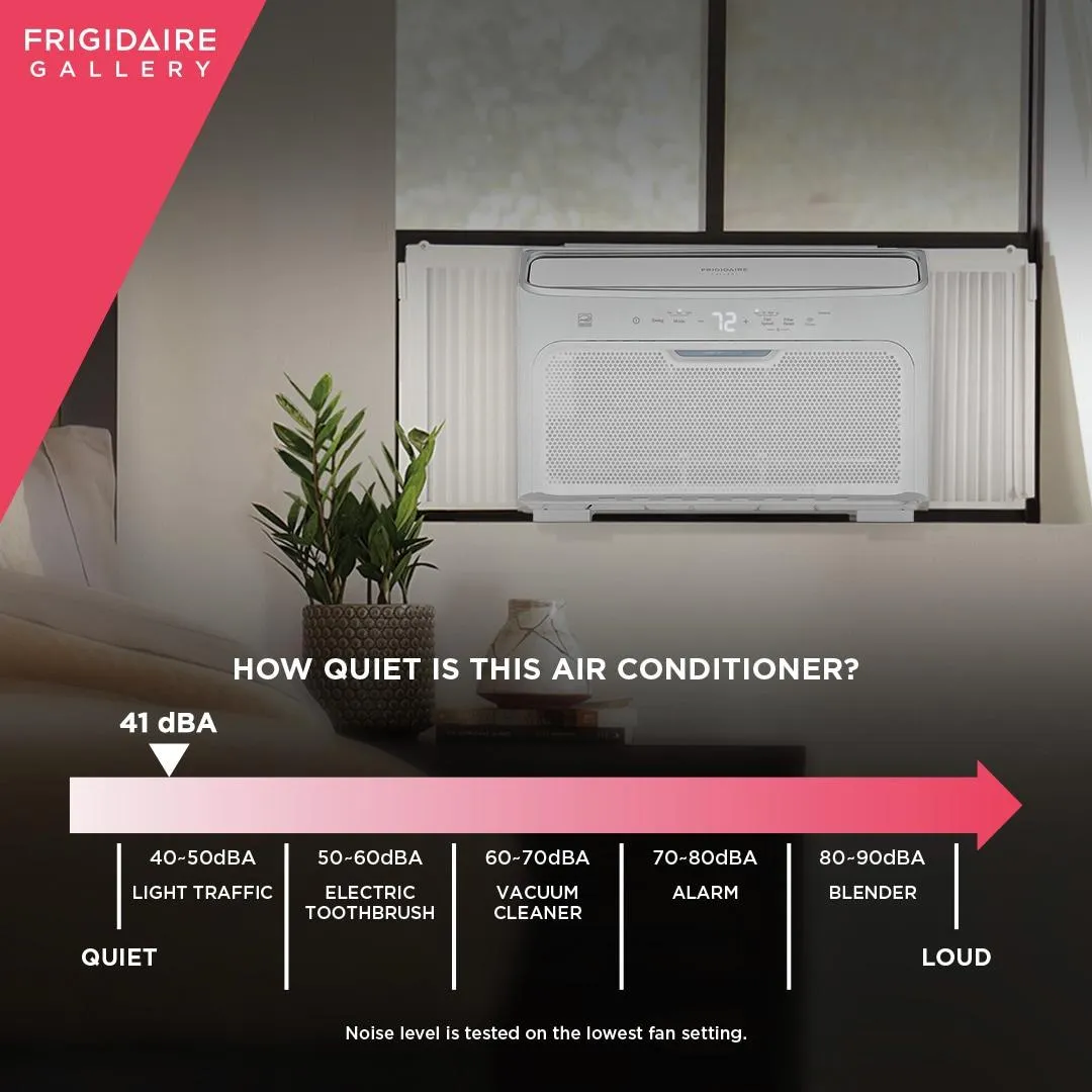 Frigidaire GHWQ083WC1 Frigidaire Gallery 8.000 Btu Inverter Quiet Temp Smart Room Air Conditioner