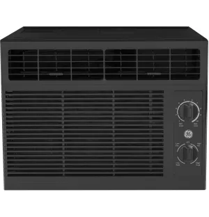 Ge Appliances AHED05AC Ge 5.000 Btu Mechanical Window Air Conditioner For Small Rooms Up To 150 Sq Ft.. Black