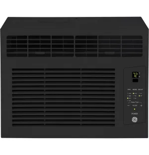 Ge Appliances AHEF06BC Ge 6.000 Btu Electronic Window Air Conditioner For Small Rooms Up To 250 Sq Ft.. Black