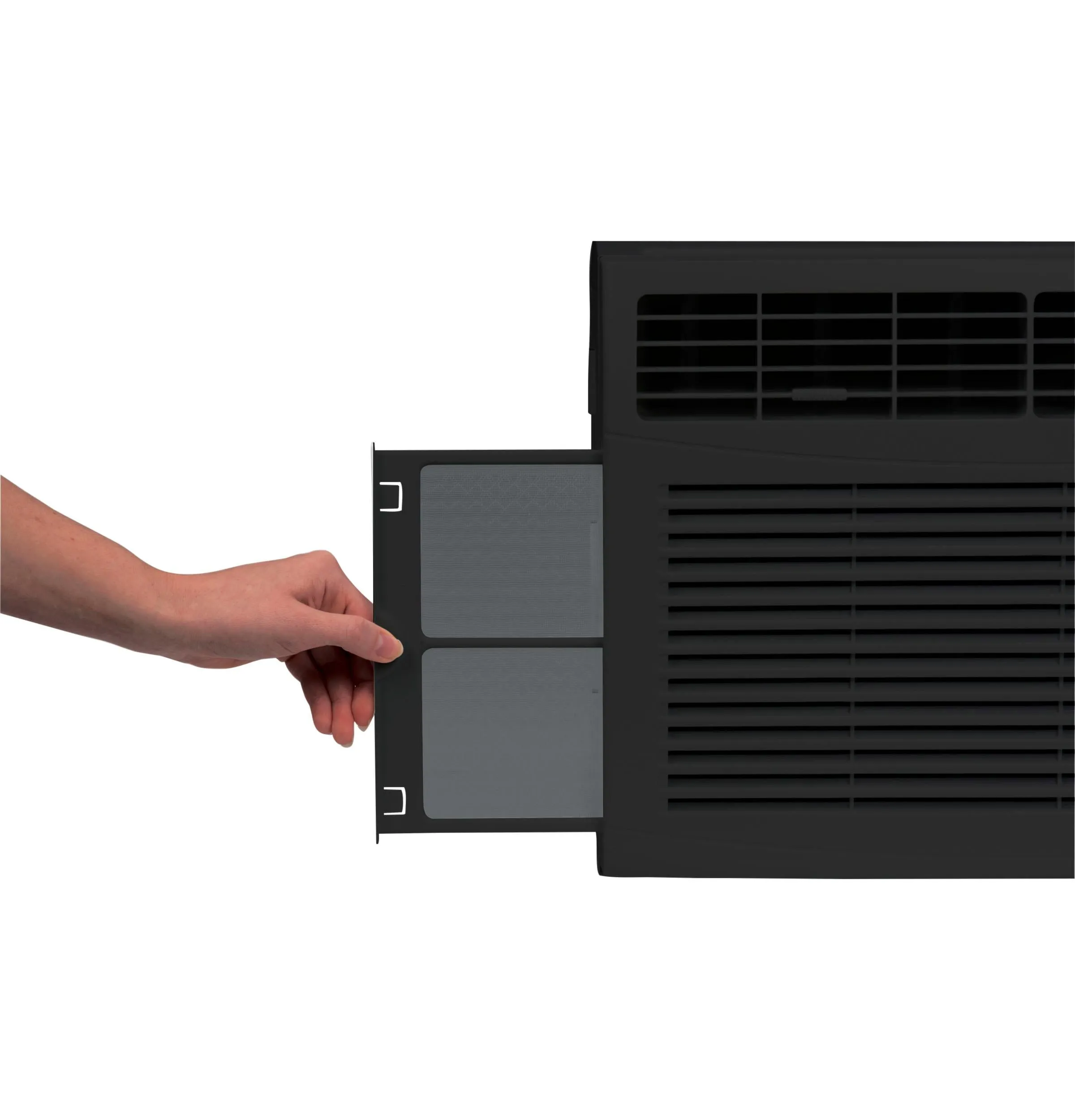Ge Appliances AHEF06BC Ge 6.000 Btu Electronic Window Air Conditioner For Small Rooms Up To 250 Sq Ft.. Black