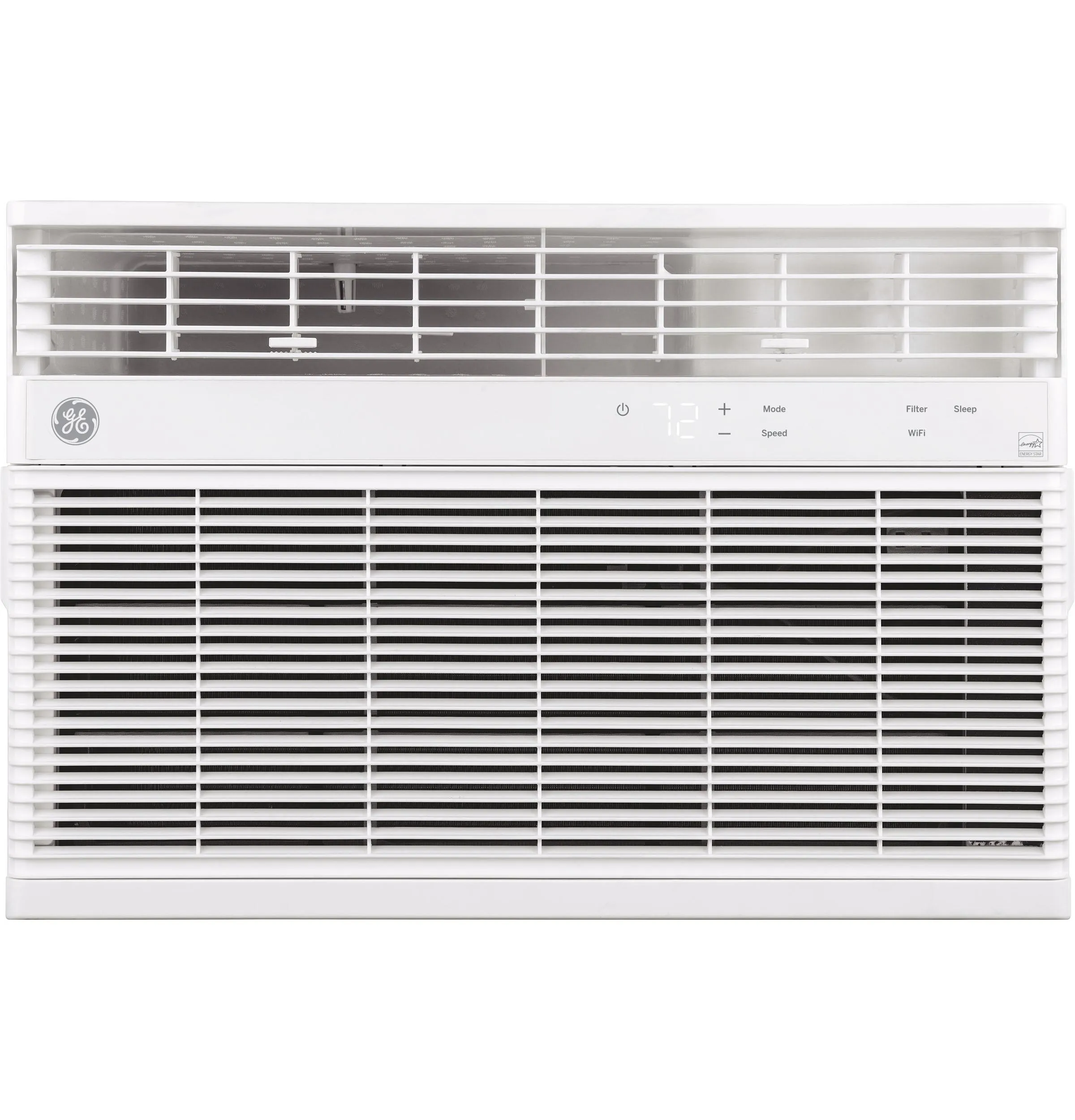 Ge Appliances AHEK08AC Ge Energy Star 8.000 Btu Smart Electronic Window Air Conditioner For Medium Rooms Up To 350 Sq. Ft.