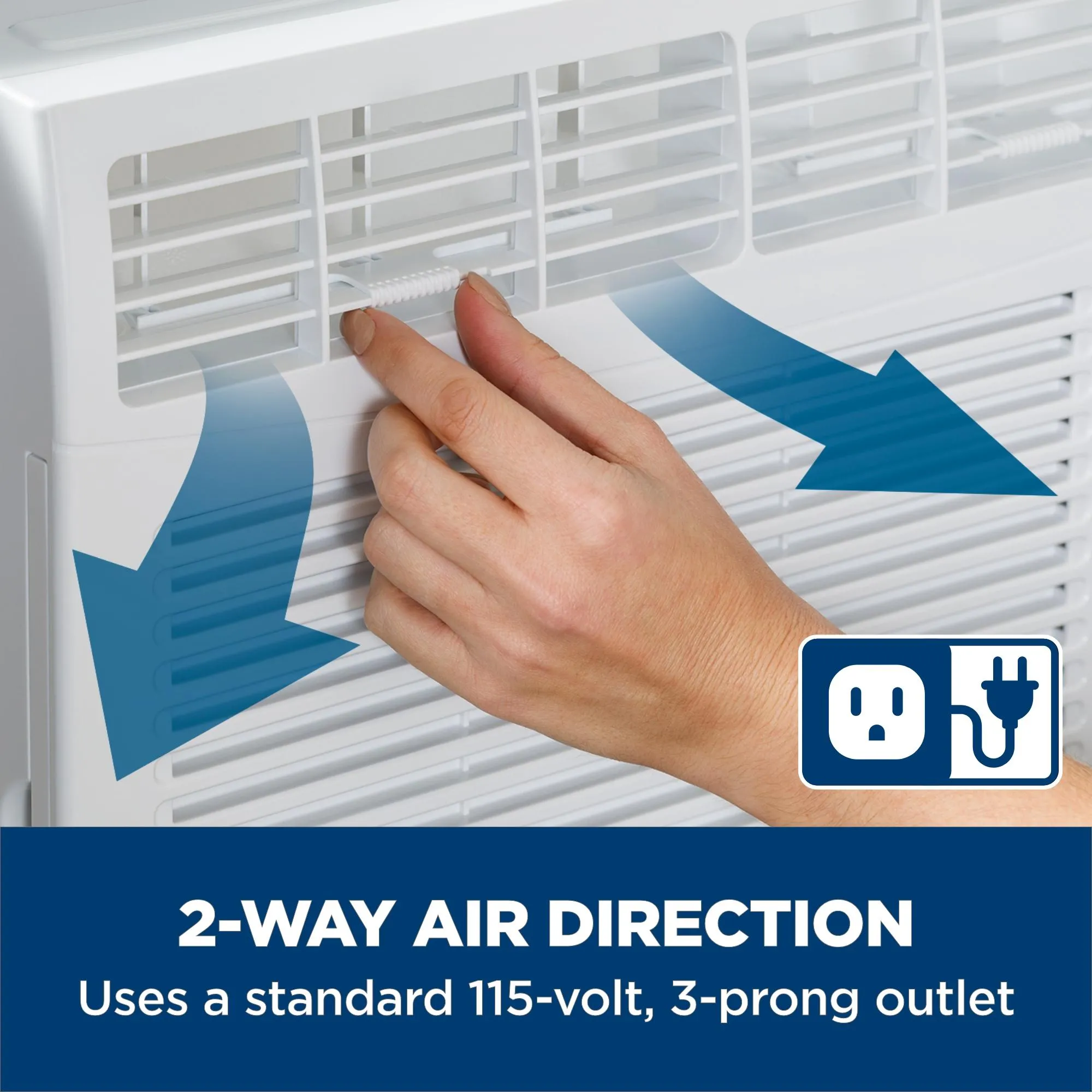 Ge Appliances AHSE06CA Ge 6.000 Btu Electronic Window Air Conditioner For Small Rooms Up To 250 Sq Ft.