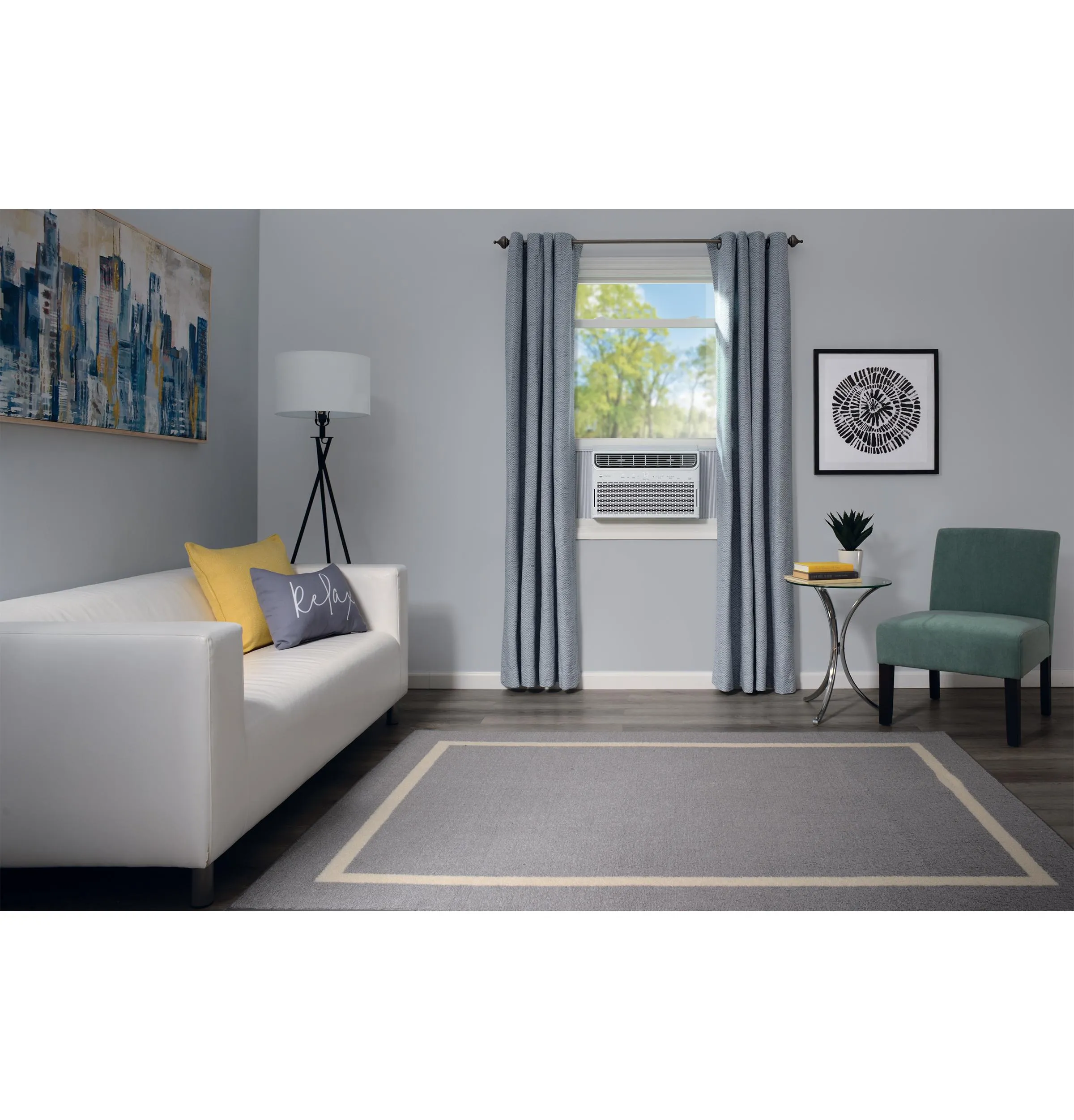 Ge Appliances AHTR10AC Ge Profile&#8482; Energy Star 10.000 Btu Inverter Smart Ultra Quiet Window Air Conditioner For Medium Rooms Up To 450 Sq. Ft.