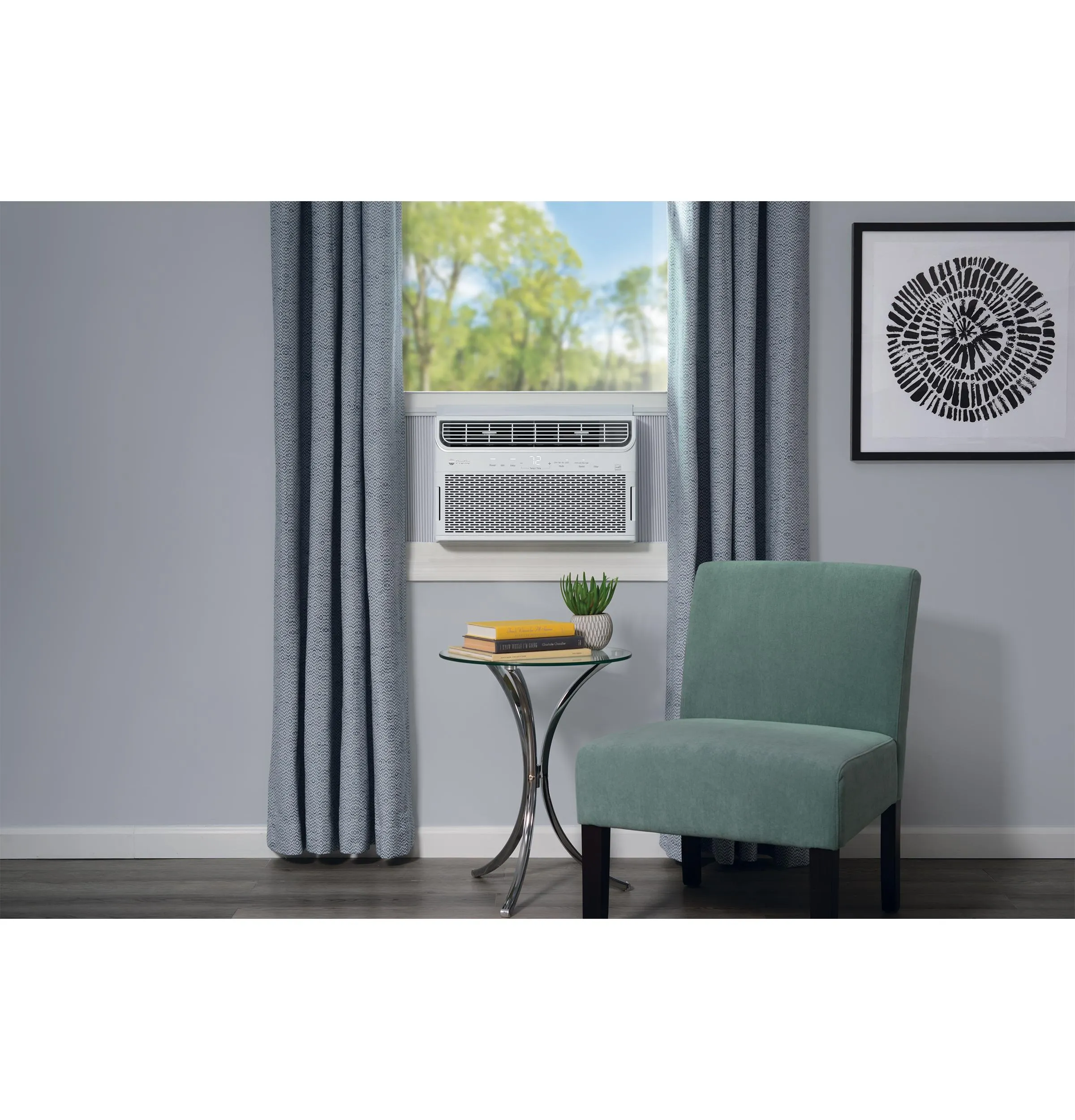 Ge Appliances AHTR12AC Ge Profile&#8482; Energy Star 12.000 Btu Inverter Smart Ultra Quiet Window Air Conditioner For Large Rooms Up To 550 Sq. Ft.