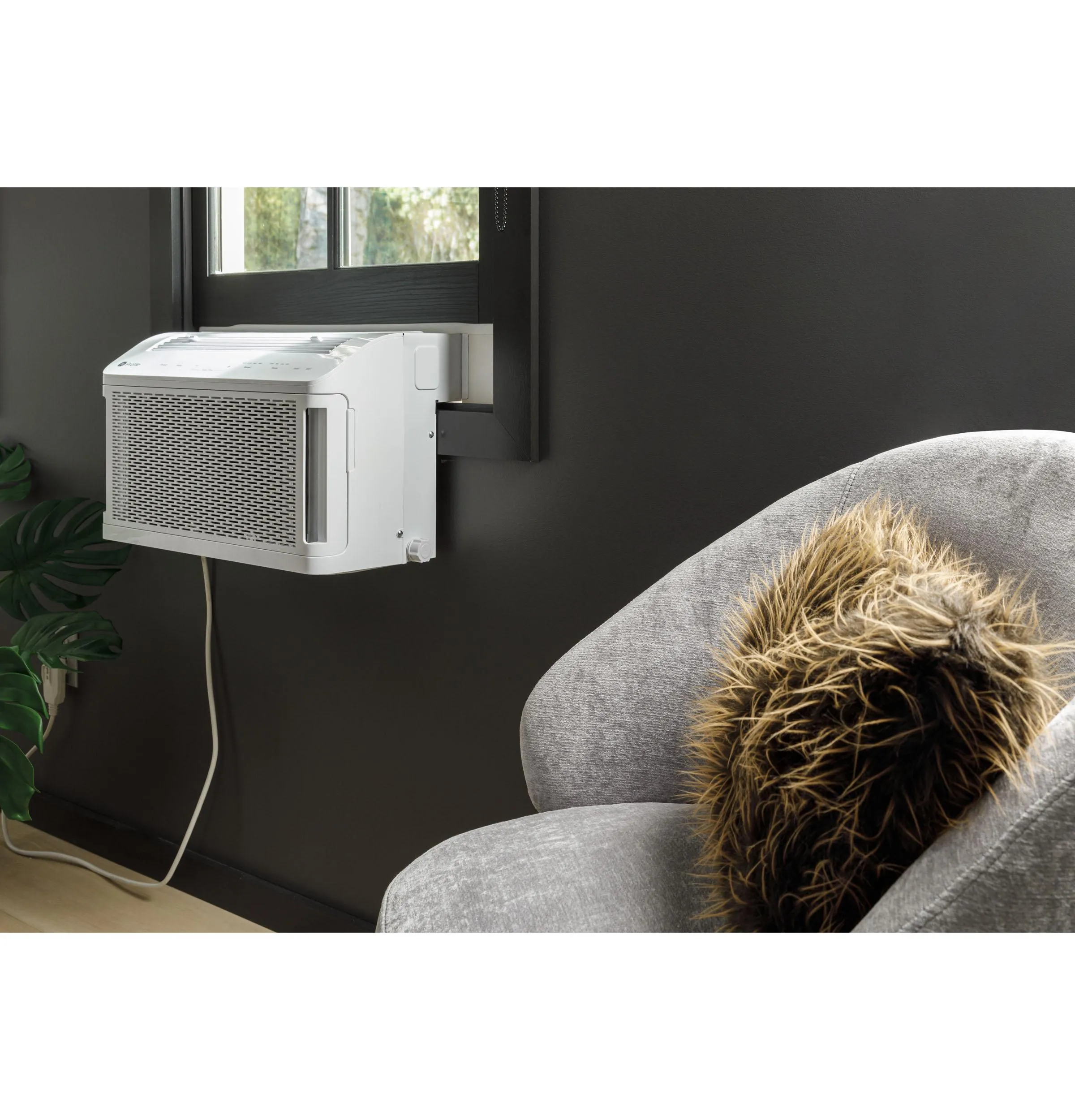 Ge Appliances AHTT08BC Ge Profile Clearview&#8482; 8.300 Btu Smart Ultra Quiet Window Air Conditioner For Medium Rooms Up To 350 Sq. Ft.