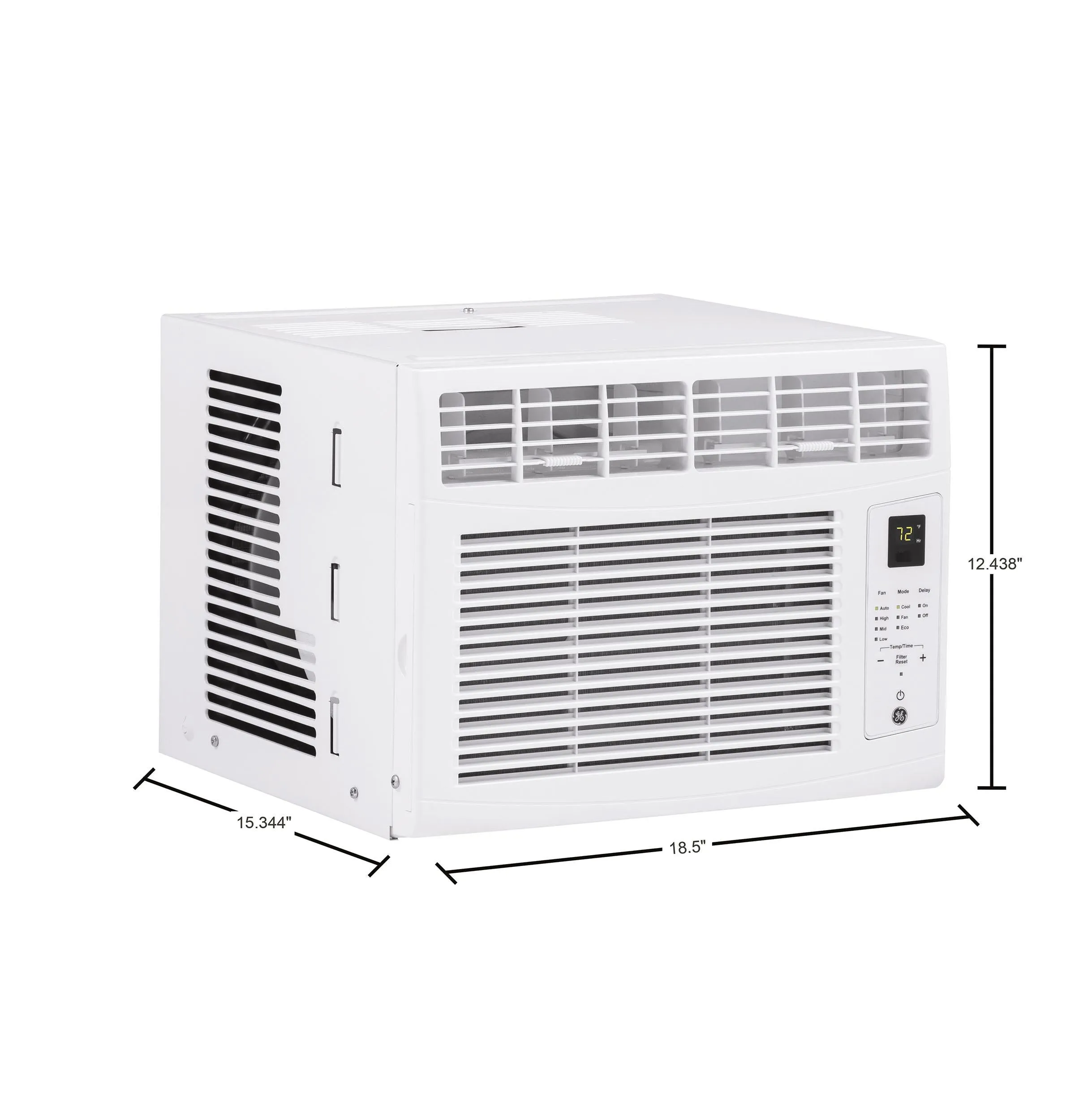 Ge Appliances AHW05LZ Ge 5.000 Btu Electronic Window Air Conditioner For Small Rooms Up To 150 Sq Ft.