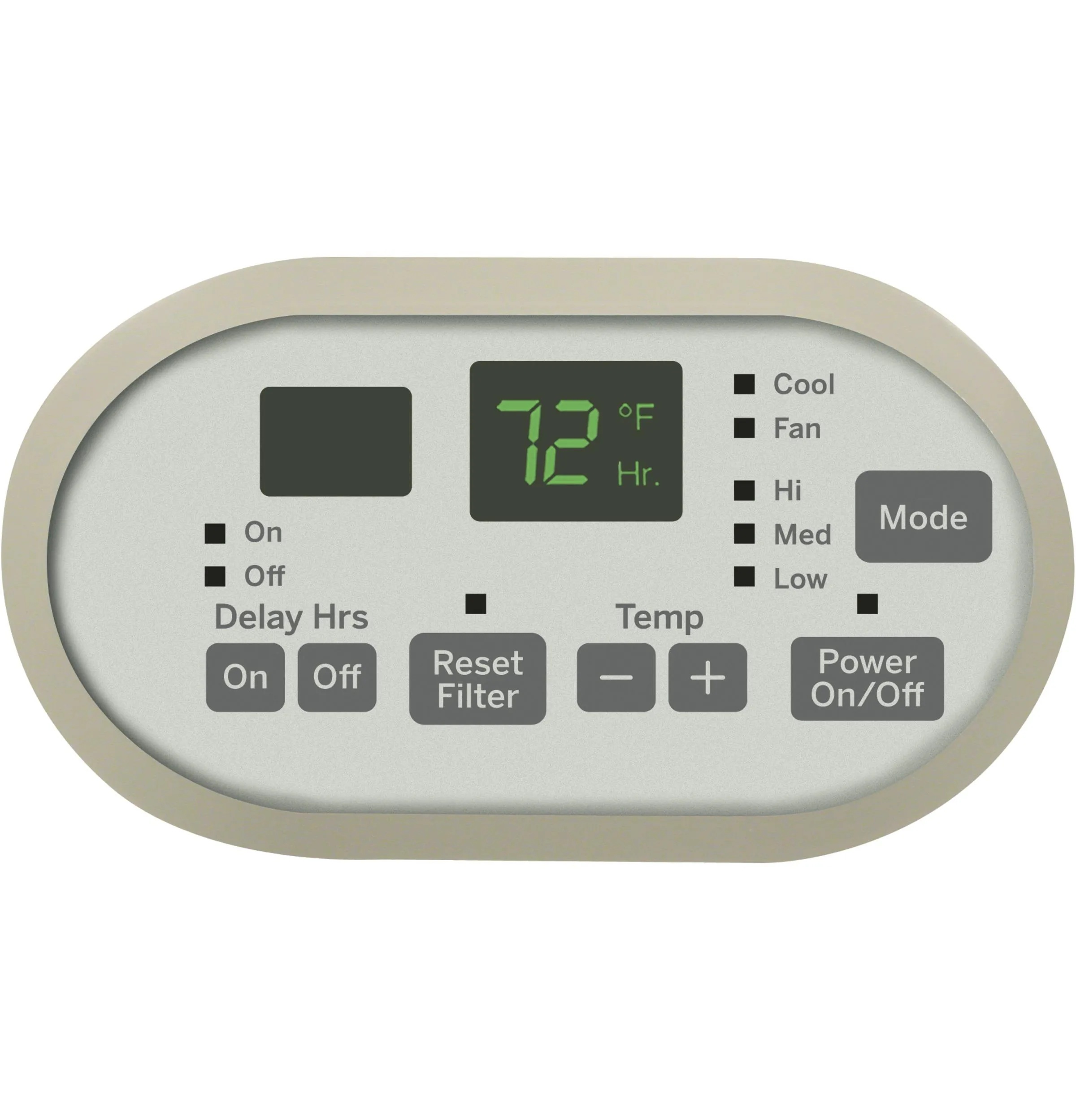 Ge Appliances AJCQ10ACF Ge Series 115 Volt Built-In Cool-Only Room Air Conditioner