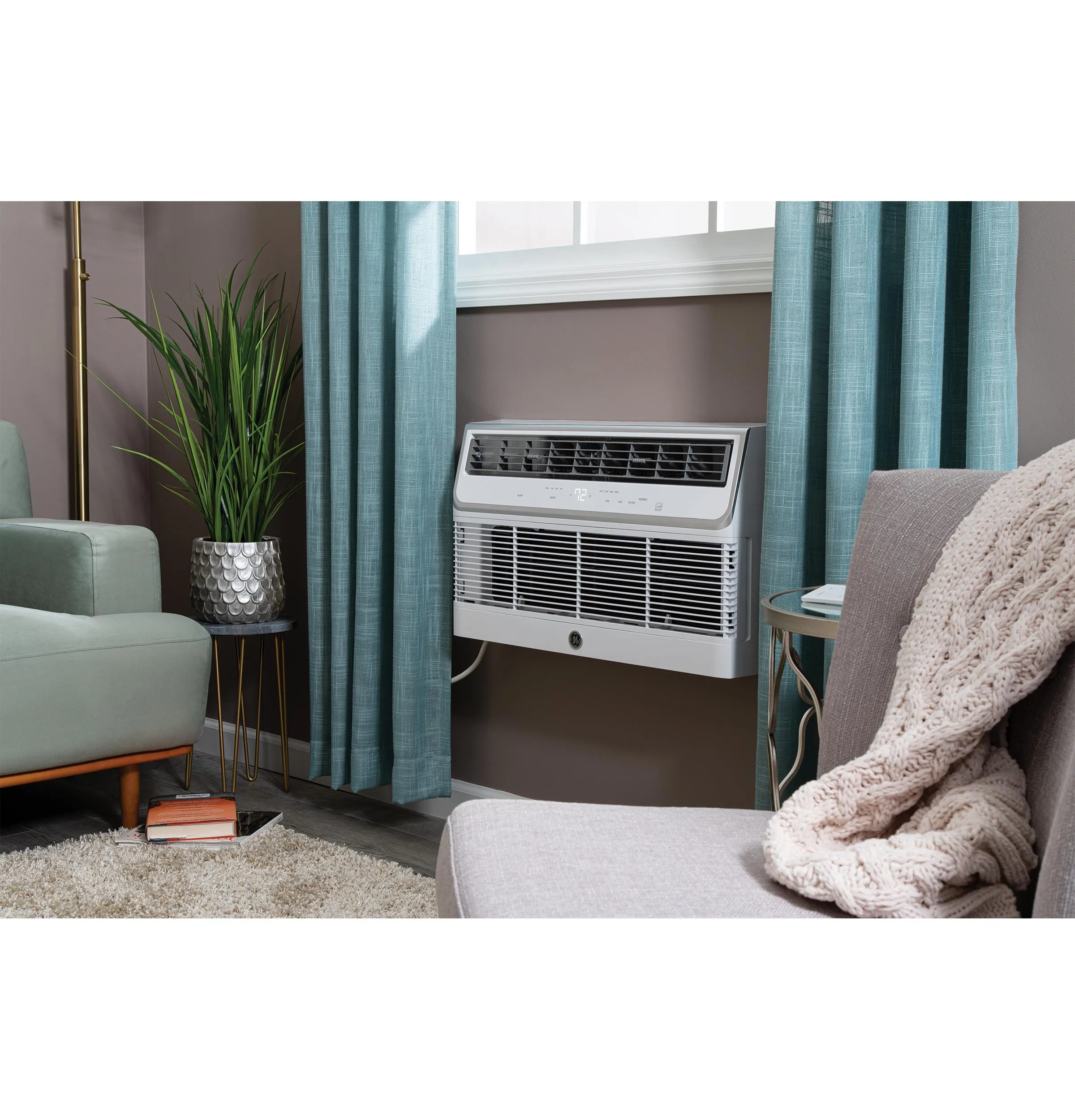 Ge Appliances AJCQ12DWJ Ge 230/208 Volt Built-In Cool-Only Room Air Conditioner