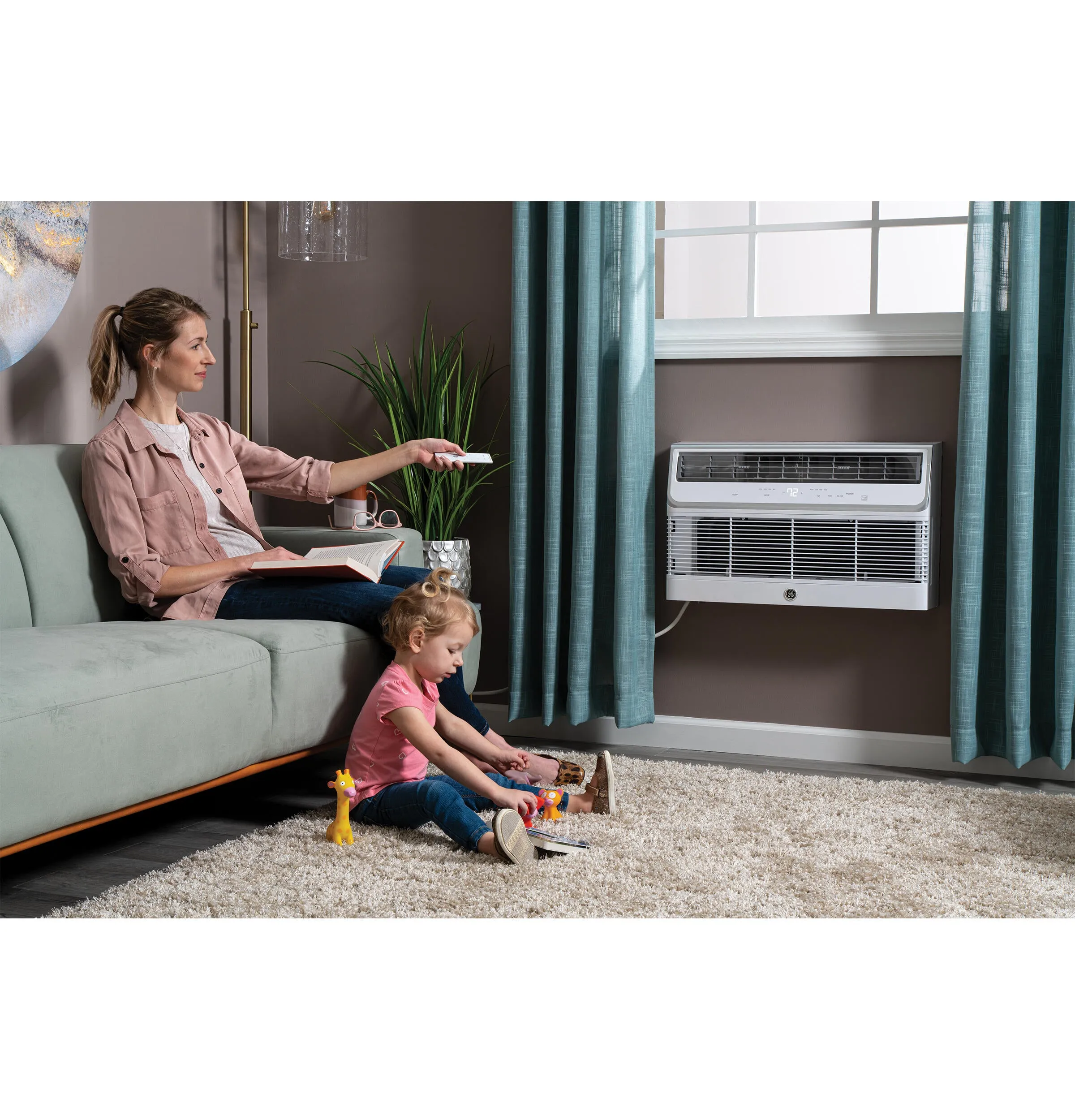 Ge Appliances AJCQ14DWH Ge 230/208 Volt Built-In Cool-Only Room Air Conditioner