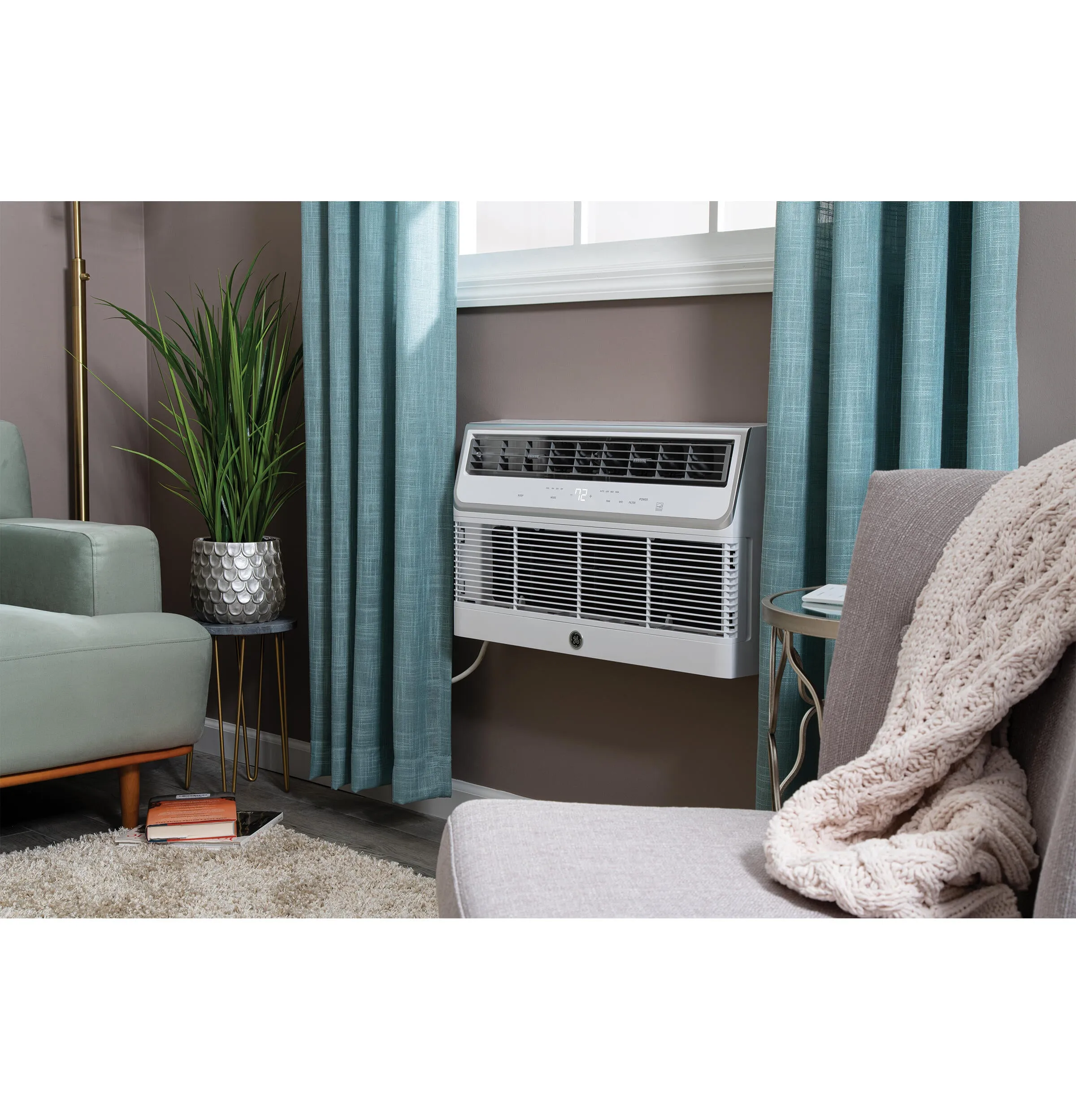 Ge Appliances AJCQ14DWH Ge 230/208 Volt Built-In Cool-Only Room Air Conditioner