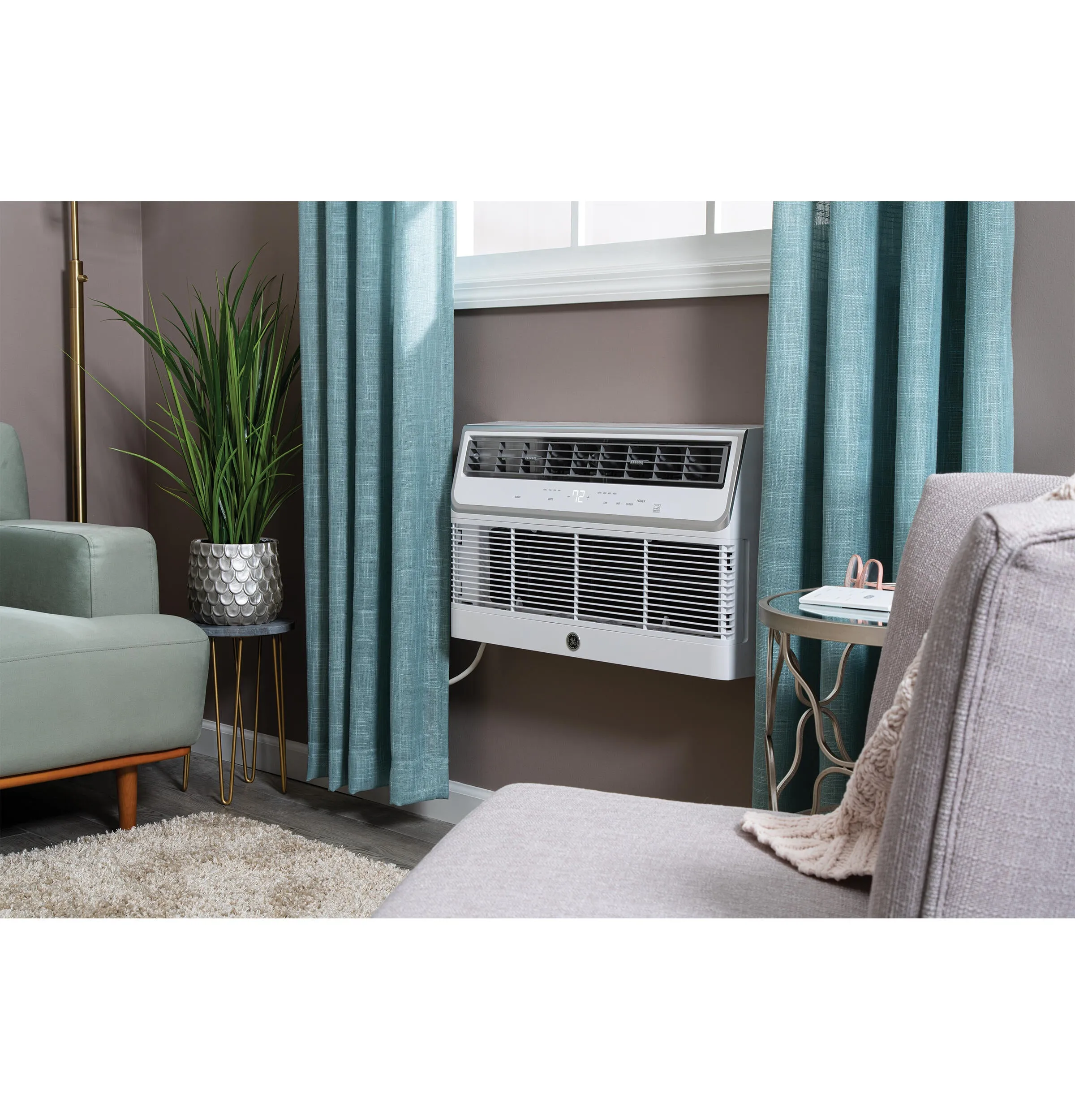 Ge Appliances AJCQ14DWH Ge 230/208 Volt Built-In Cool-Only Room Air Conditioner