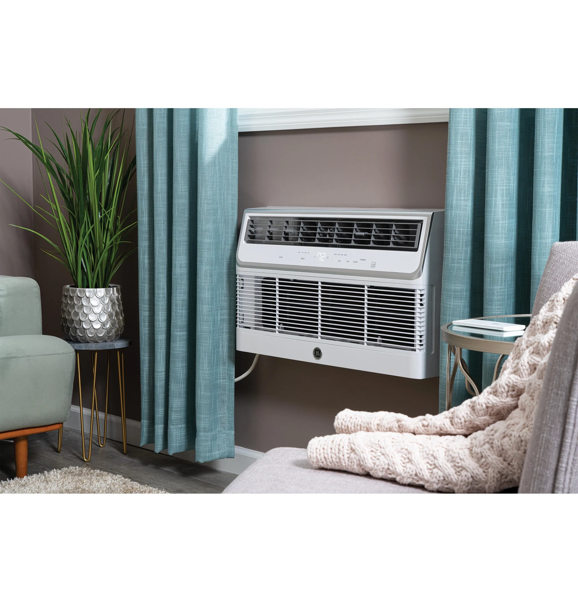 Ge Appliances AJCQ14DWH Ge 230/208 Volt Built-In Cool-Only Room Air Conditioner