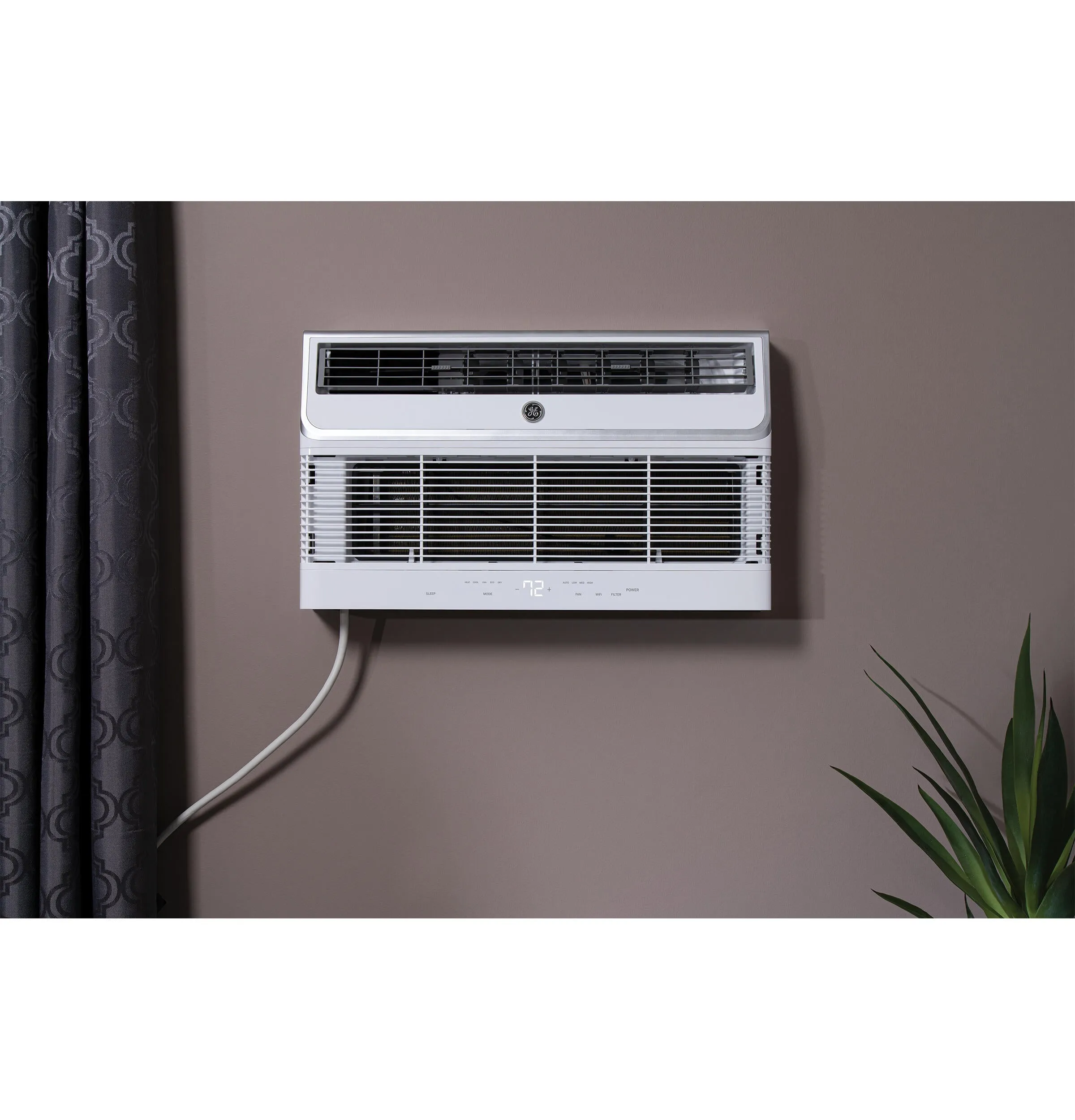 Ge Appliances AJEM12DWH Ge 230/208 Volt Built-In Heat/Cool Room Air Conditioner
