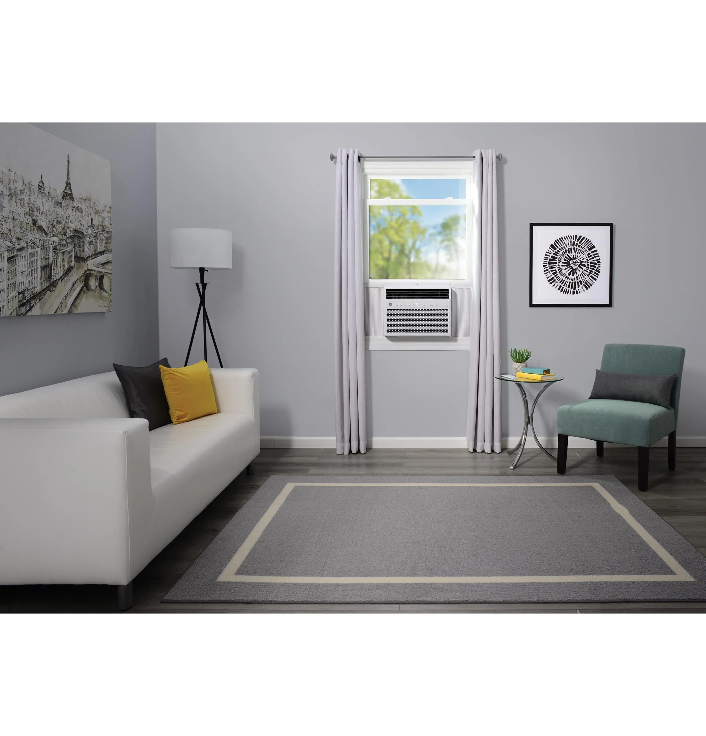 Ge Appliances AKLK14AA Ge Energy Star 14.000 Btu Smart Electronic Window Air Conditioner For Large Rooms Up To 700 Sq. Ft.
