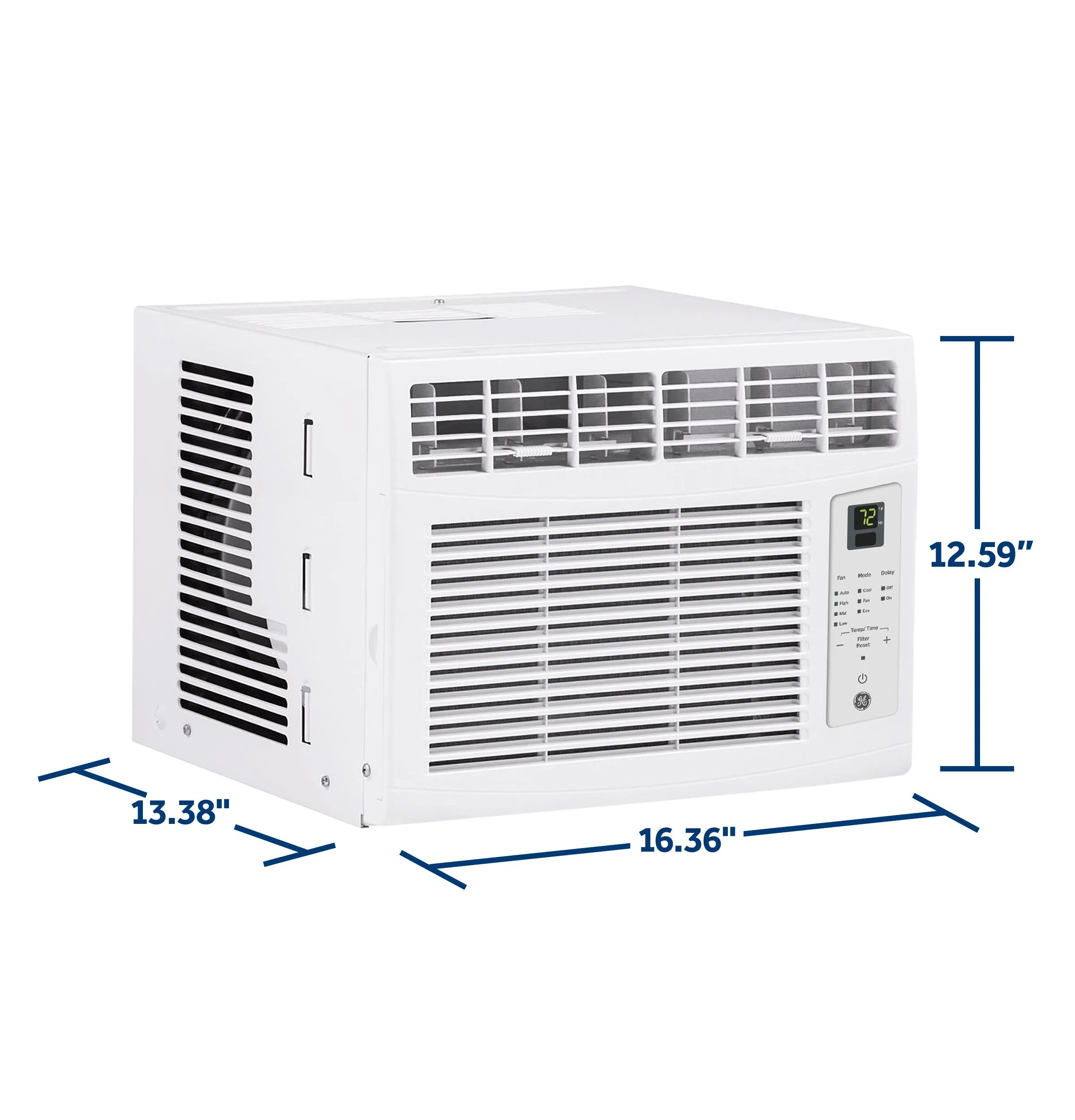 Ge Appliances AWCS06BWF Ge 6.000 Btu Electronic Window Air Conditioner For Small Rooms Up To 250 Sq Ft.