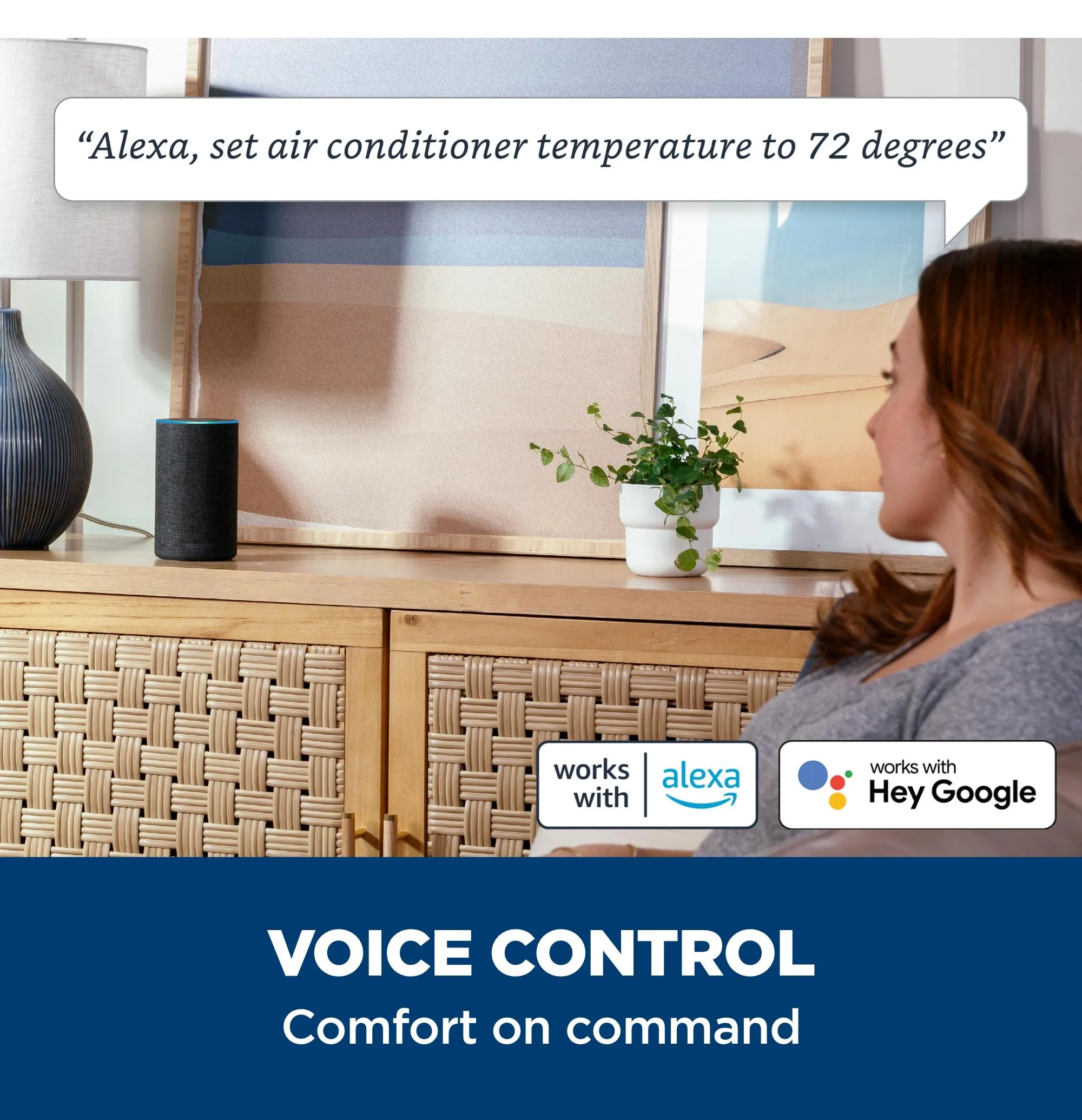 Ge Appliances AWES08WWF Ge 8.000 Btu Smart Electronic Window Air Conditioner For Medium Rooms Up To 350 Sq. Ft.