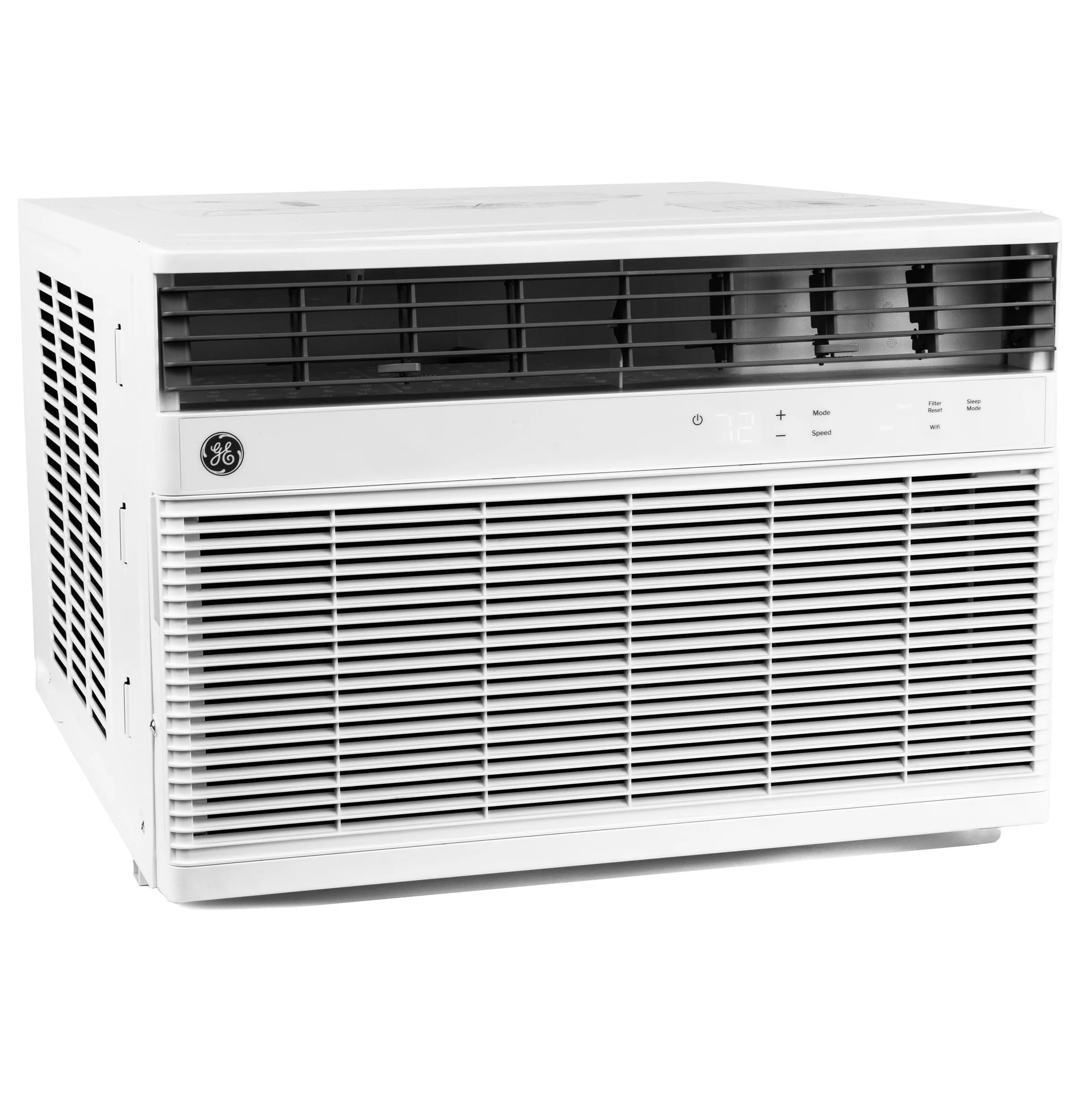 Ge Appliances AWGH08WWF Ge 8.000 Btu Smart Heat/Cool Electronic Window Air Conditioner For Medium Rooms Up To 350 Sq. Ft.
