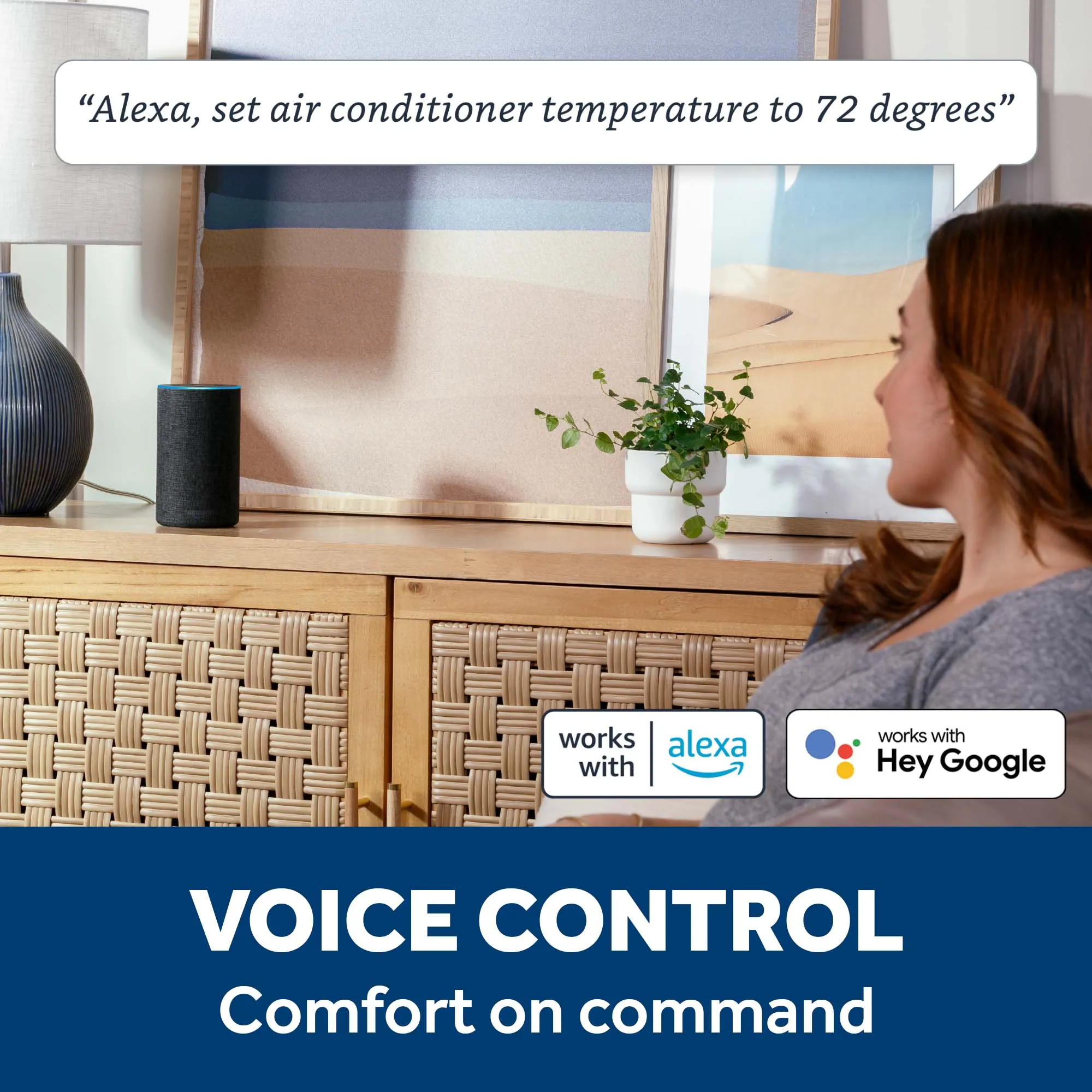 Ge Appliances AWGH18WWF Ge 18.000 Btu Smart Heat/Cool Electronic Window Air Conditioner For Extra-Large Rooms Up To 1000 Sq. Ft.