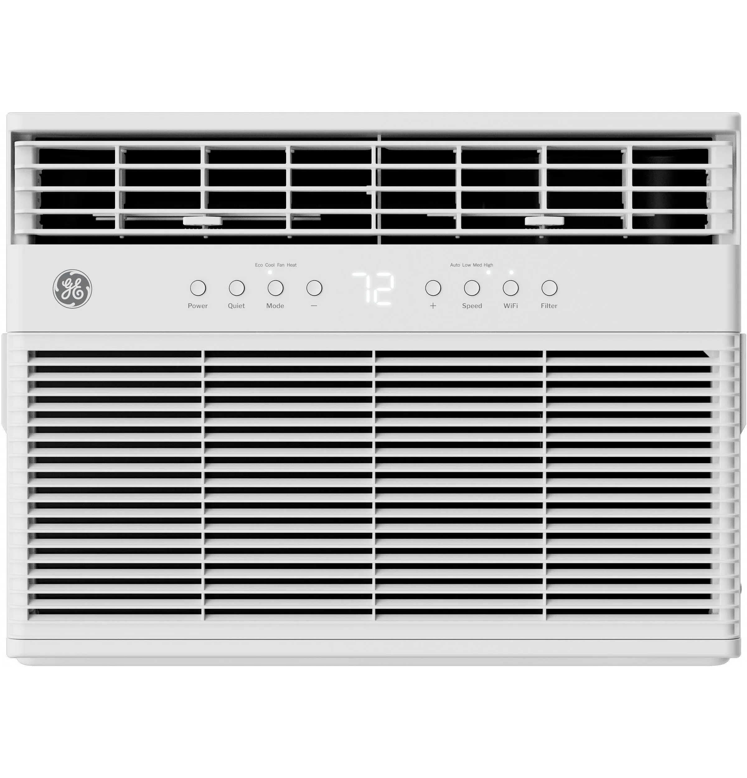 Ge Appliances AWGP08WWF Ge 8.000 Btu Smart Heat/Cool With Heat Pump Electronic Window Air Conditioner For Medium Rooms Up To 350 Sq. Ft.