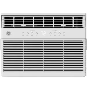 Ge Appliances AWGP08WWF Ge 8.000 Btu Smart Heat/Cool With Heat Pump Electronic Window Air Conditioner For Medium Rooms Up To 350 Sq. Ft.