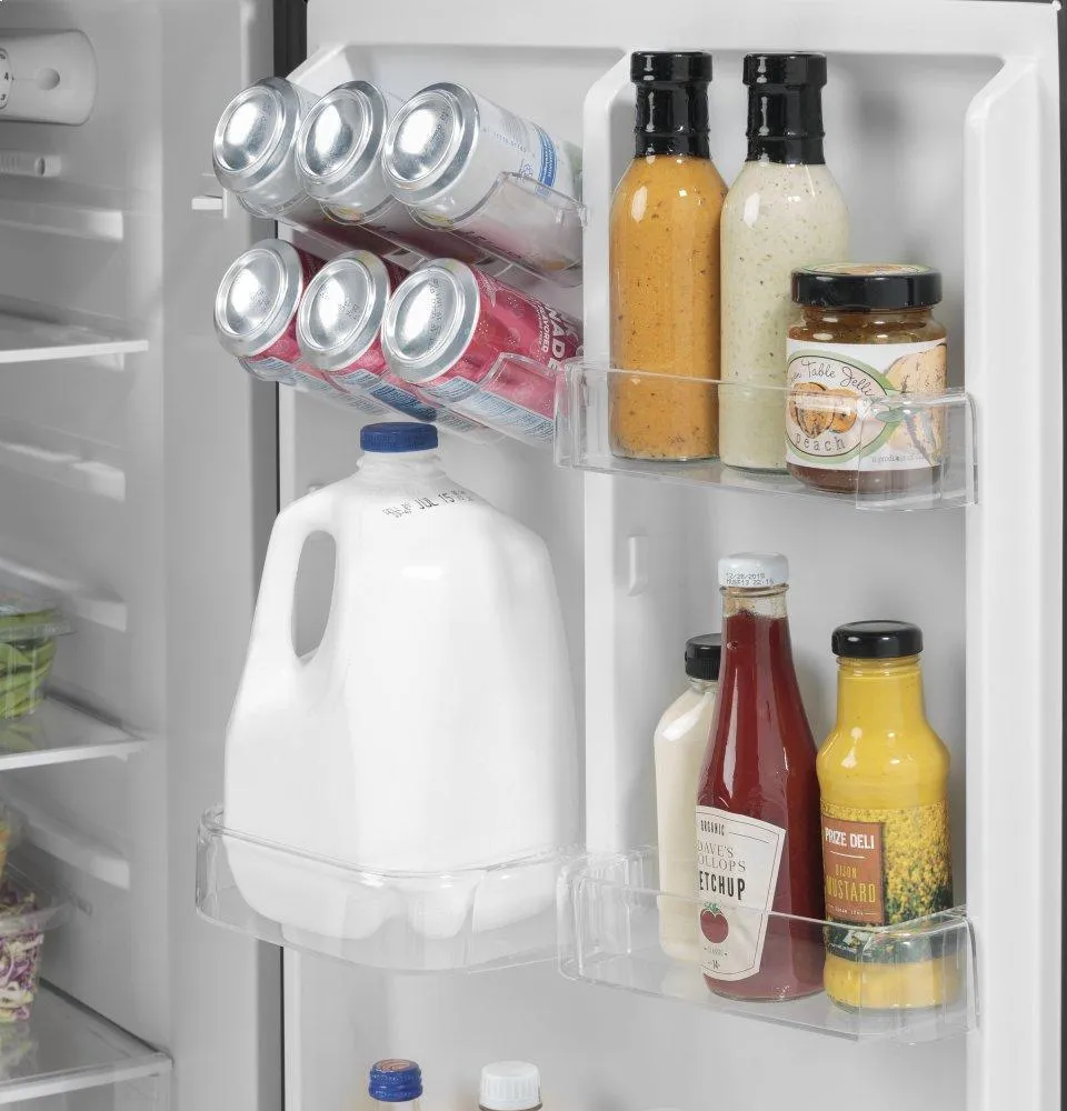 Ge Appliances GPV10FGNBB Ge 9.8 Cu. Ft. 12 Volt Dc Power Top-Freezer Refrigerator