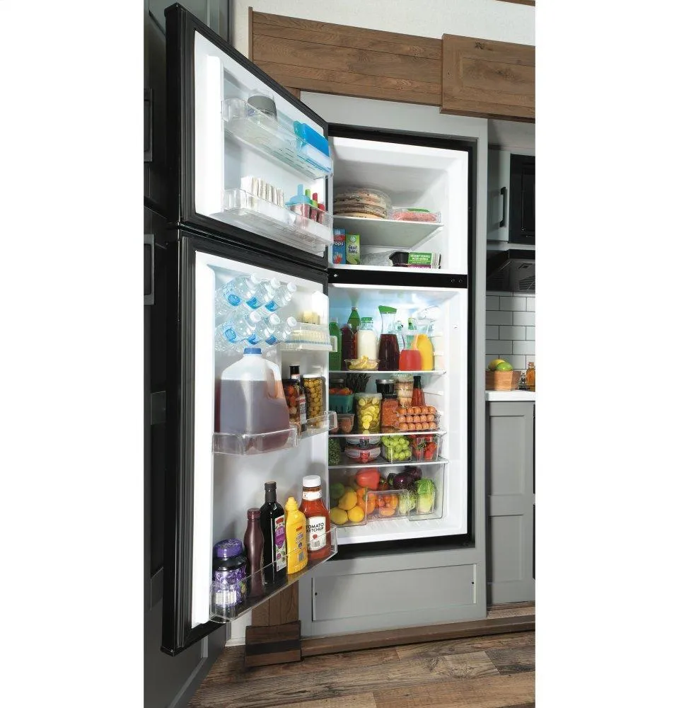 Ge Appliances GPV10FGNBB Ge 9.8 Cu. Ft. 12 Volt Dc Power Top-Freezer Refrigerator