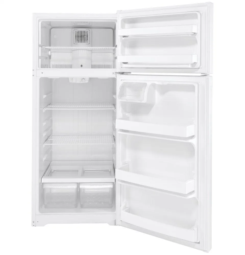 Ge Appliances GTS18DTNRWW Ge 17.5 Cu. Ft. Top-Freezer Refrigerator