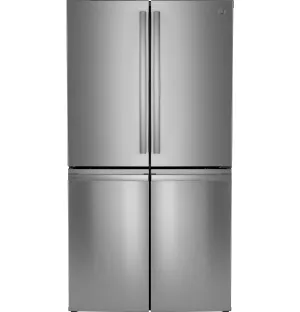 Ge Appliances PAD28BYTFS Ge Profile&#8482; Series Energy Star 28.4 Cu. Ft. Quad-Door Refrigerator With Dual-Dispense Autofill Pitcher