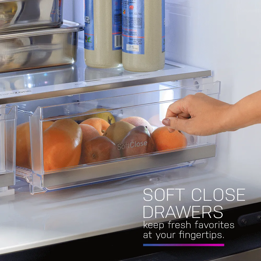 Ge Appliances PAD28BYTFS Ge Profile&#8482; Series Energy Star 28.4 Cu. Ft. Quad-Door Refrigerator With Dual-Dispense Autofill Pitcher
