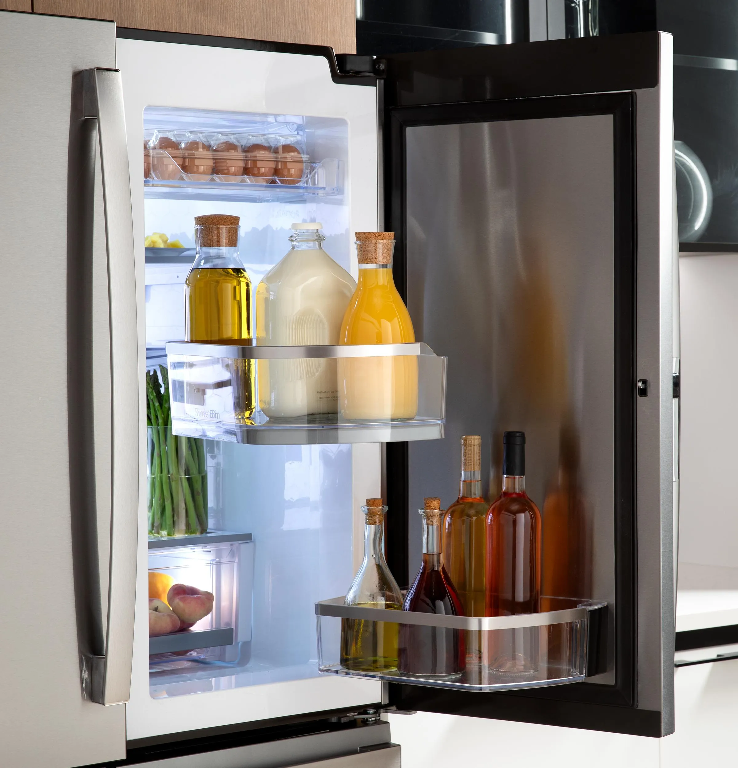 Ge Appliances PAD28BYTFS Ge Profile&#8482; Series Energy Star 28.4 Cu. Ft. Quad-Door Refrigerator With Dual-Dispense Autofill Pitcher