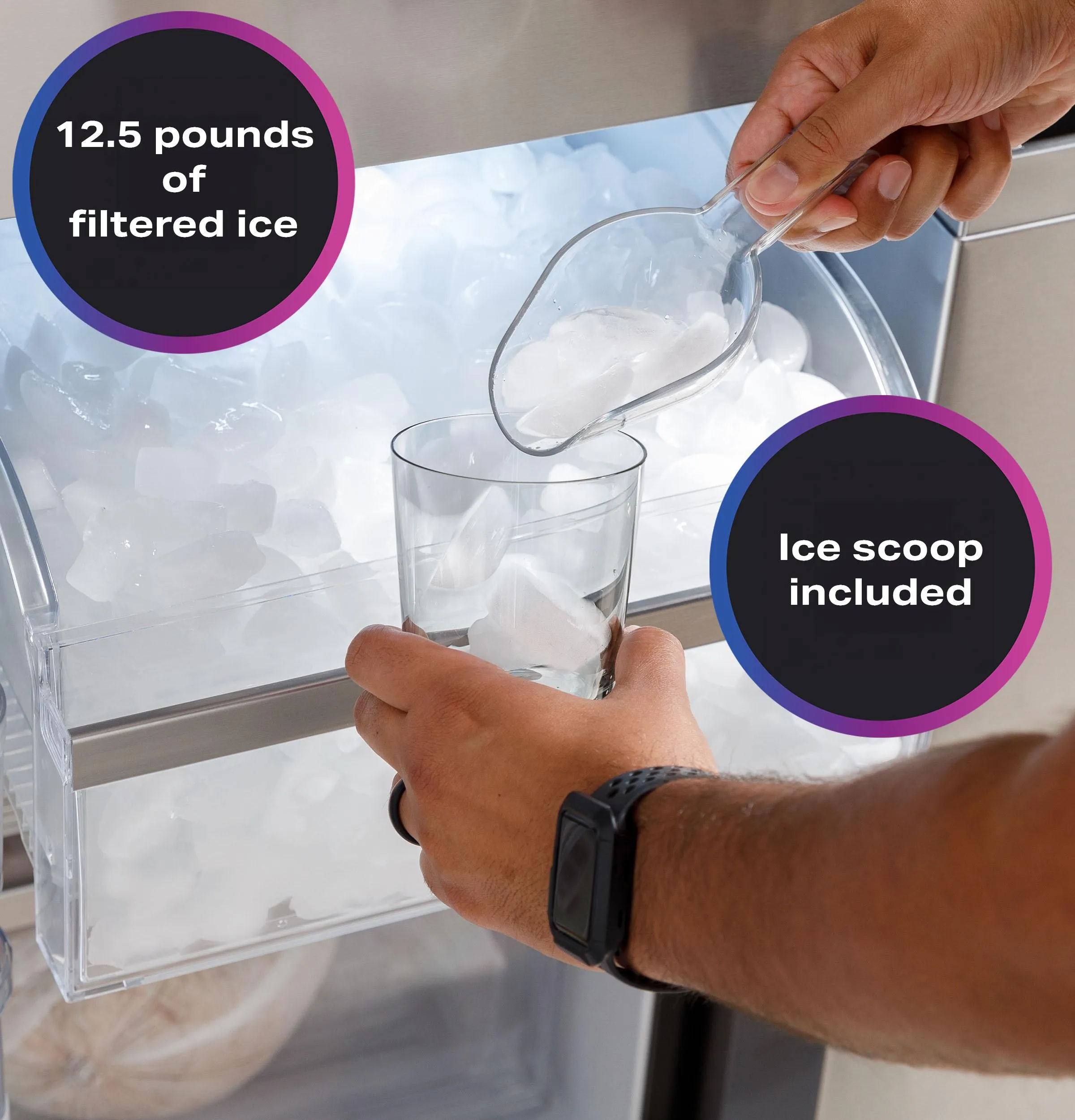 Ge Appliances PAE28BYTFS Ge Profile&#8482; Energy Star 28.3 Cu. Ft. Quad-Door Refrigerator With Dual-Dispense Autofill Pitcher