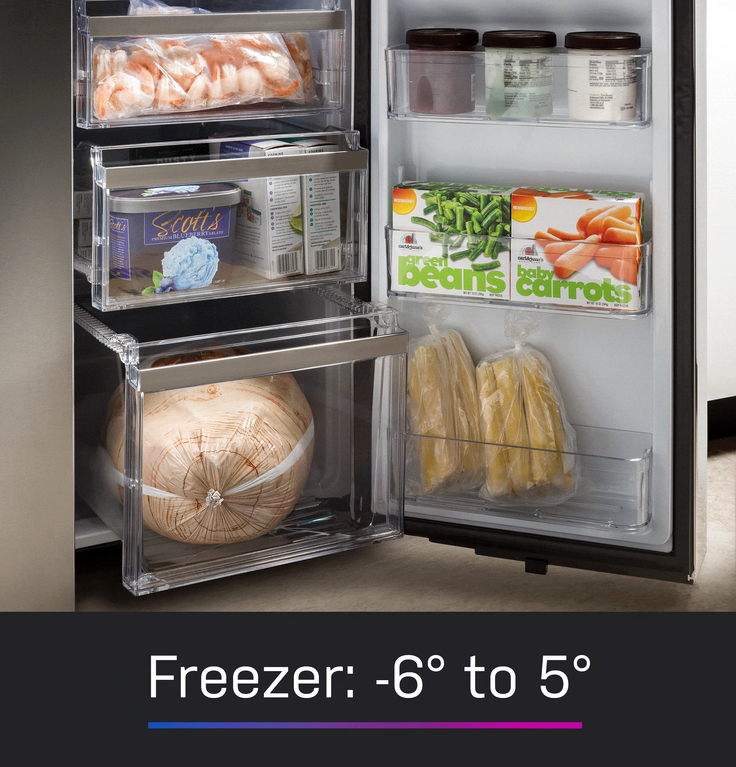 Ge Appliances PAE28BYTFS Ge Profile&#8482; Energy Star 28.3 Cu. Ft. Quad-Door Refrigerator With Dual-Dispense Autofill Pitcher