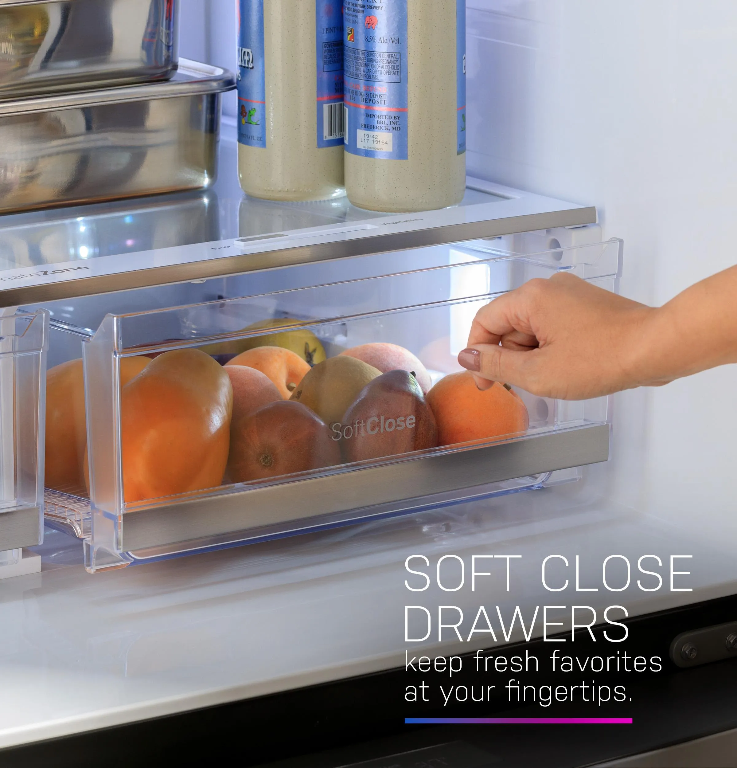 Ge Appliances PAE28BYTFS Ge Profile&#8482; Energy Star 28.3 Cu. Ft. Quad-Door Refrigerator With Dual-Dispense Autofill Pitcher