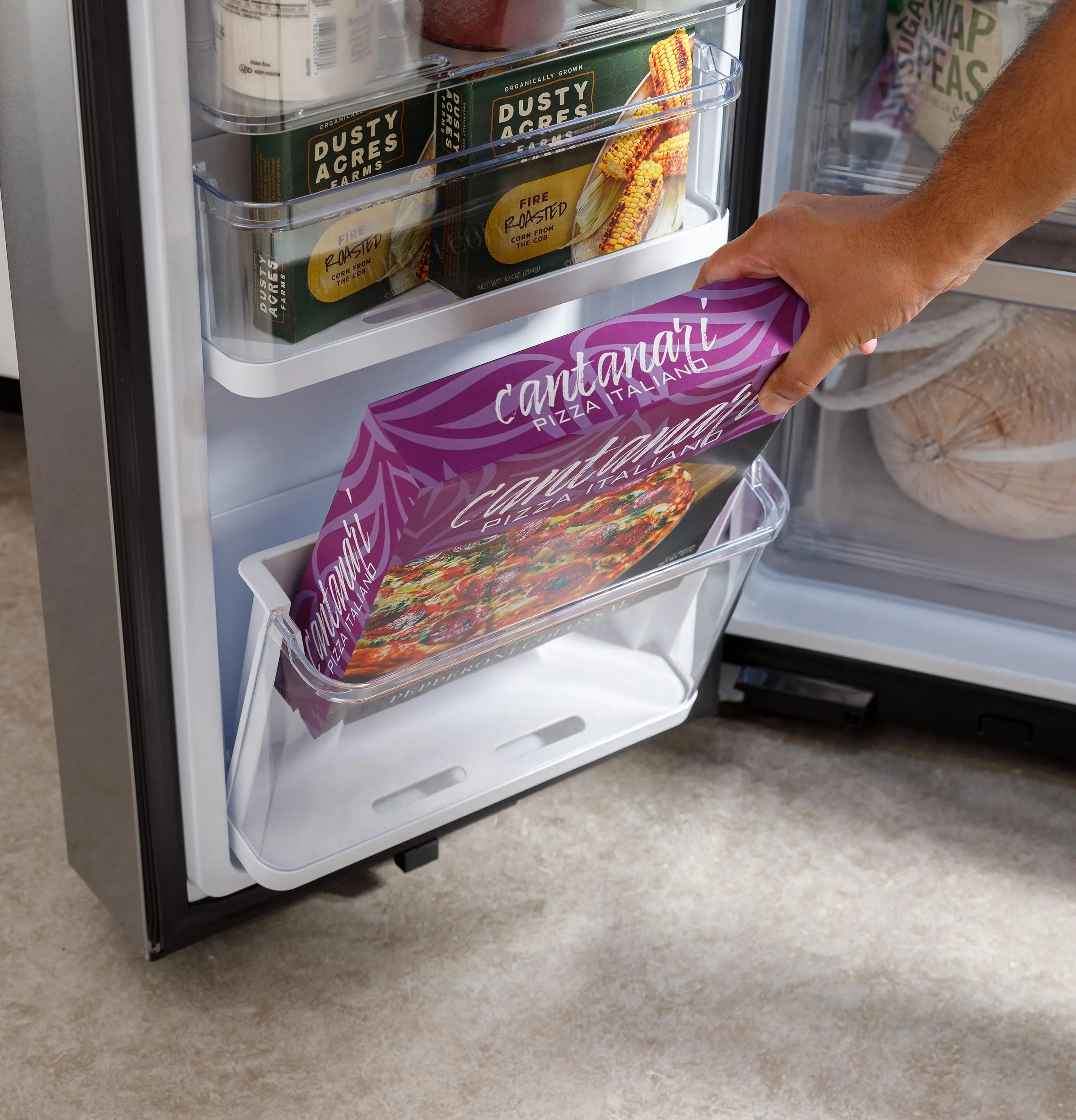 Ge Appliances PAE28BYTFS Ge Profile&#8482; Energy Star 28.3 Cu. Ft. Quad-Door Refrigerator With Dual-Dispense Autofill Pitcher