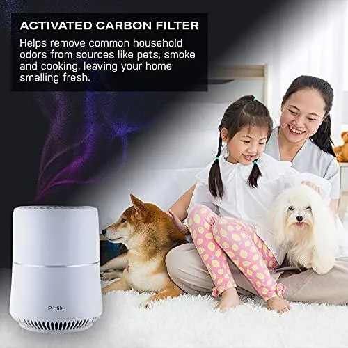 Ge Appliances PFTS06AA Profile Air Purifier For Small Rooms. White