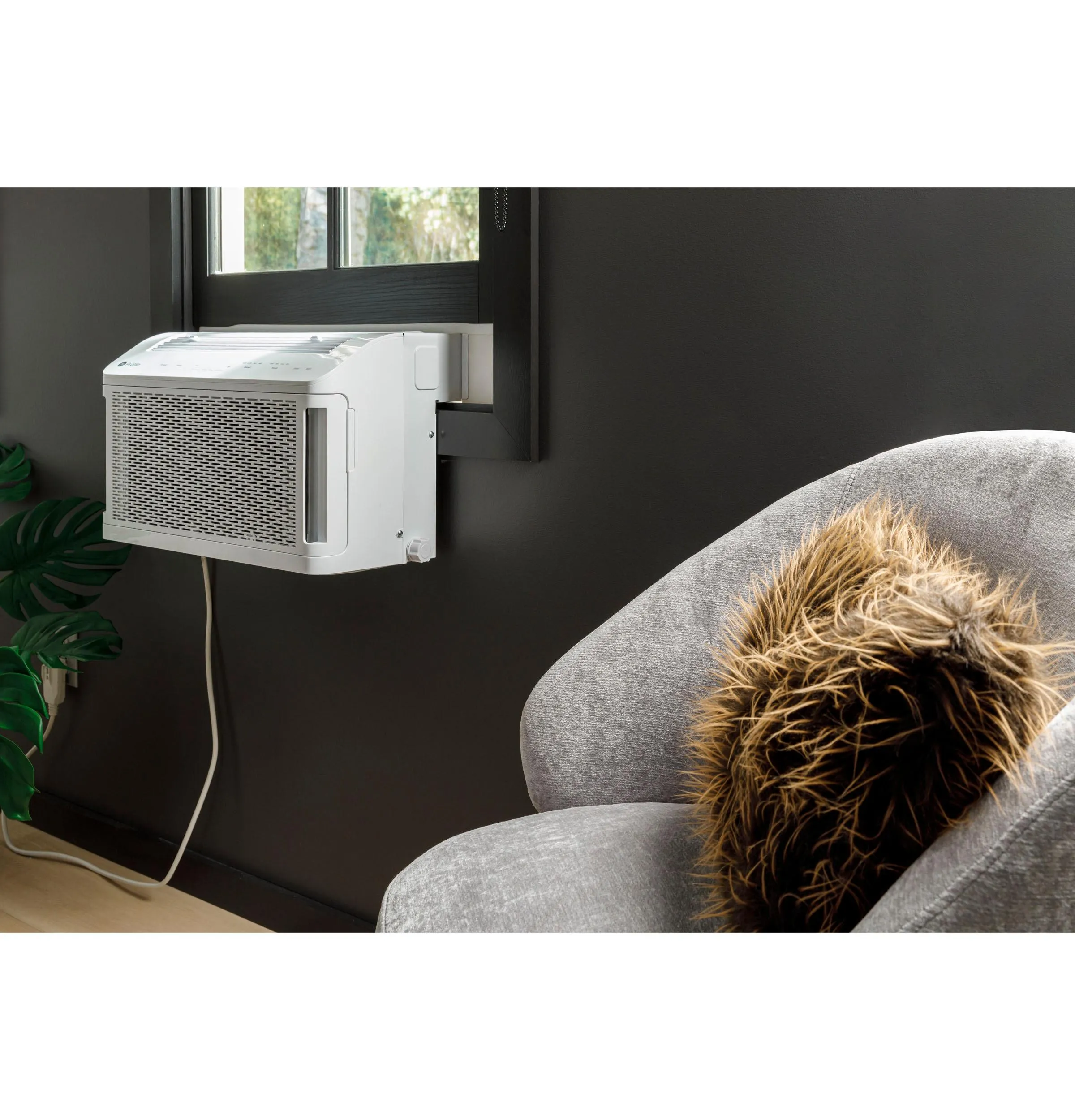 Ge Appliances PHNT10CC Ge Profile Clearview&#8482; 10.300 Btu Inverter Smart Ultra Quiet Window Air Conditioner For Medium Rooms Up To 450 Sq. Ft.