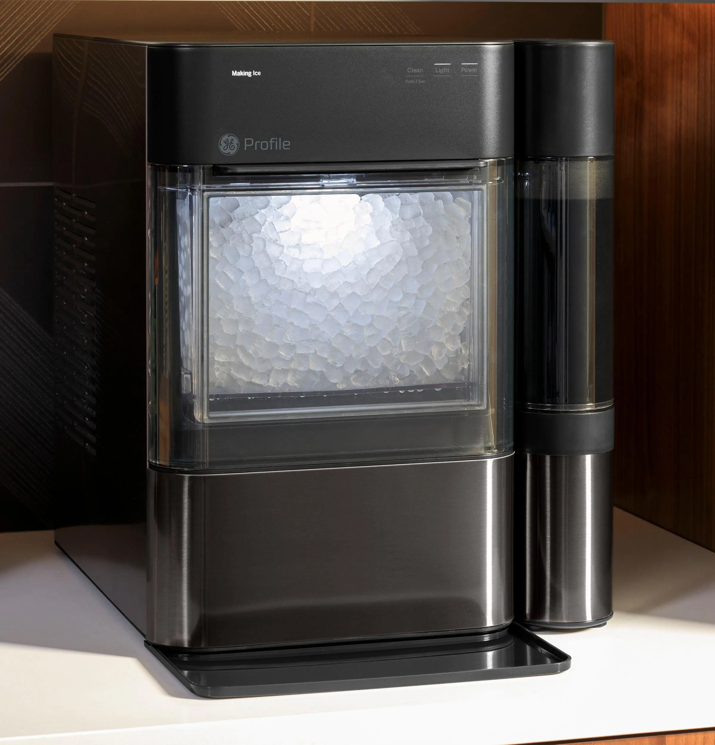 Ge Appliances XPIO13BCBT Ge Profile&#8482; Opal&#8482; 2.0 Nugget Ice Maker With Side Tank