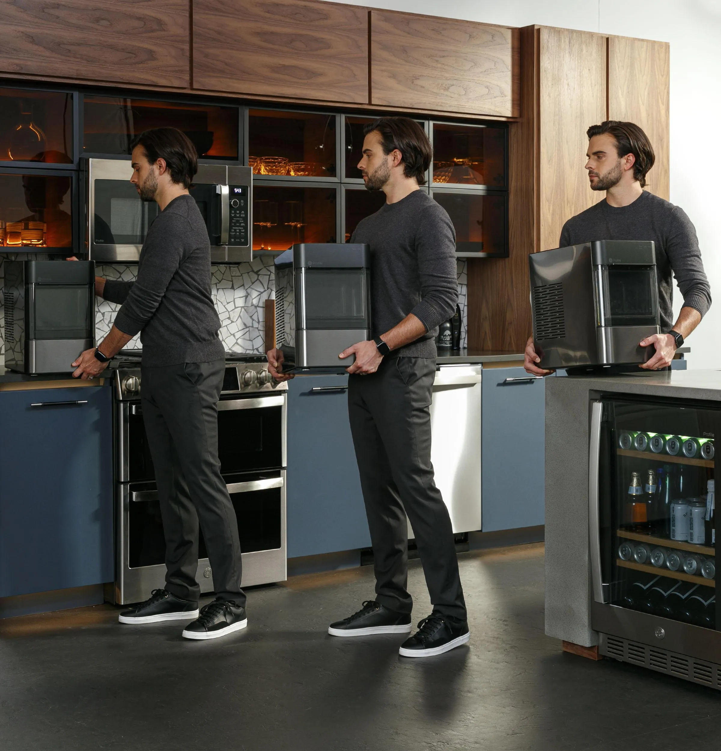 Ge Appliances XPIO23BCBT Ge Profile&#8482; Opal&#8482; 2.0 Nugget Ice Maker