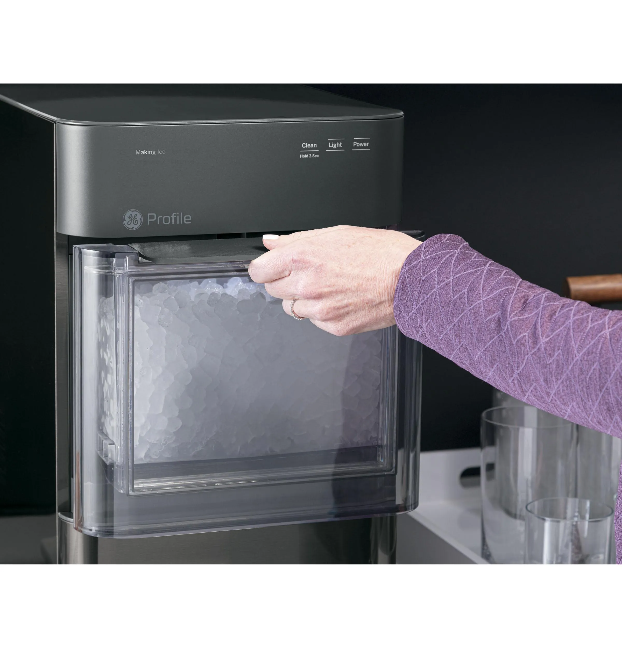 Ge Appliances XPIO23BCBT Ge Profile&#8482; Opal&#8482; 2.0 Nugget Ice Maker