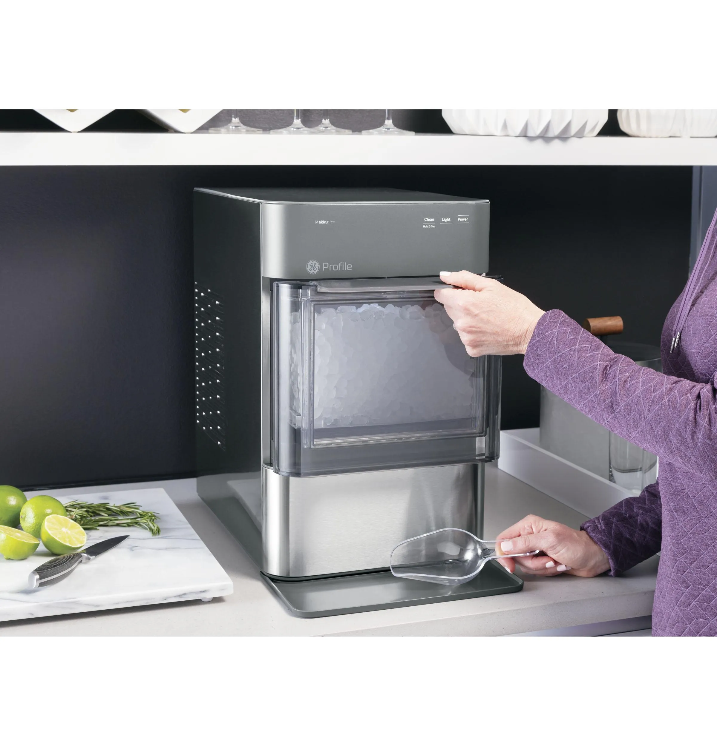 Ge Appliances XPIO23SCSS Ge Profile&#8482; Opal&#8482; 2.0 Nugget Ice Maker