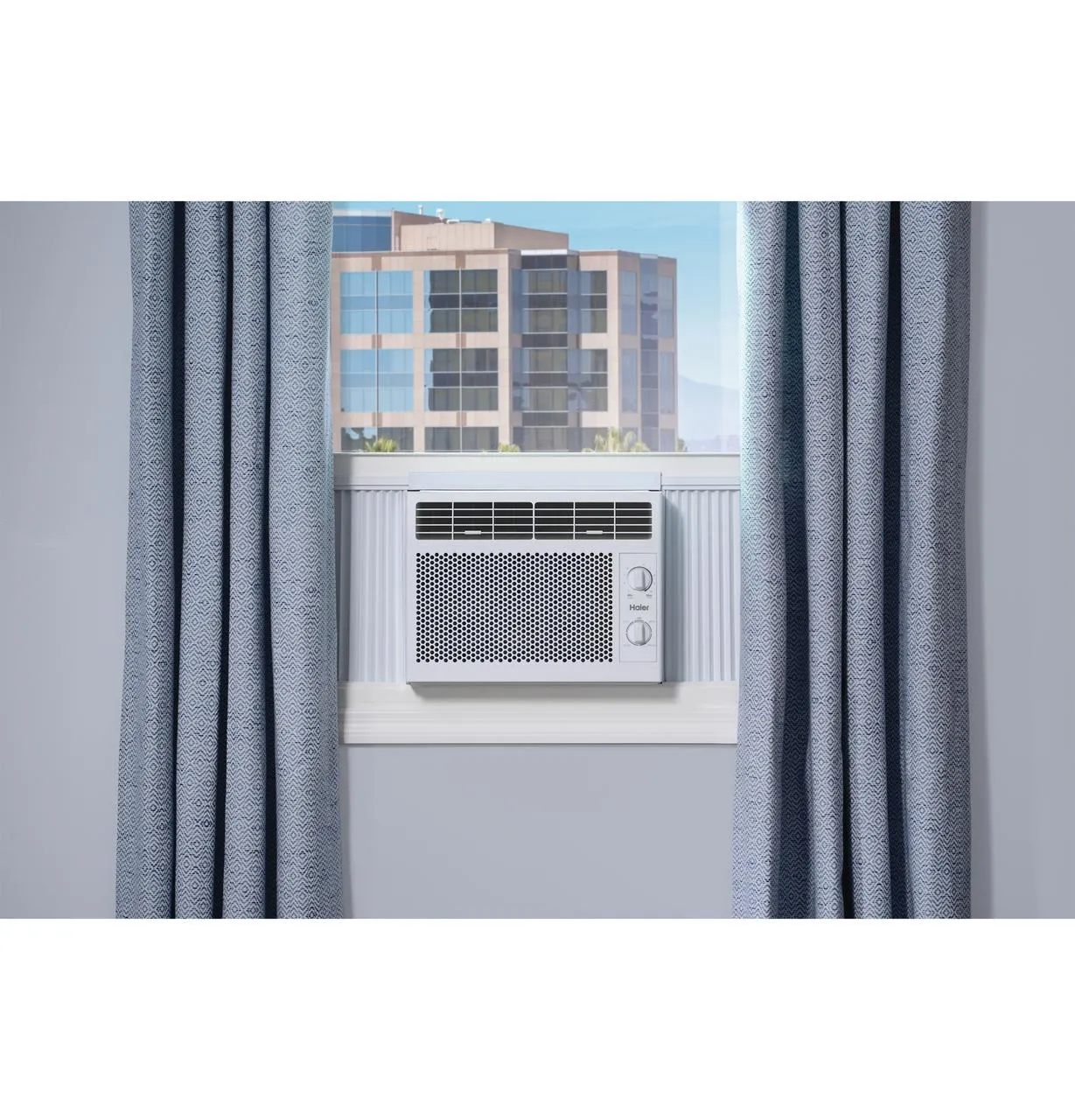 Haier QHEC05AC Haier 5.000 Btu Mechanical Window Air Conditioner For Small Rooms Up To 150 Sq Ft.